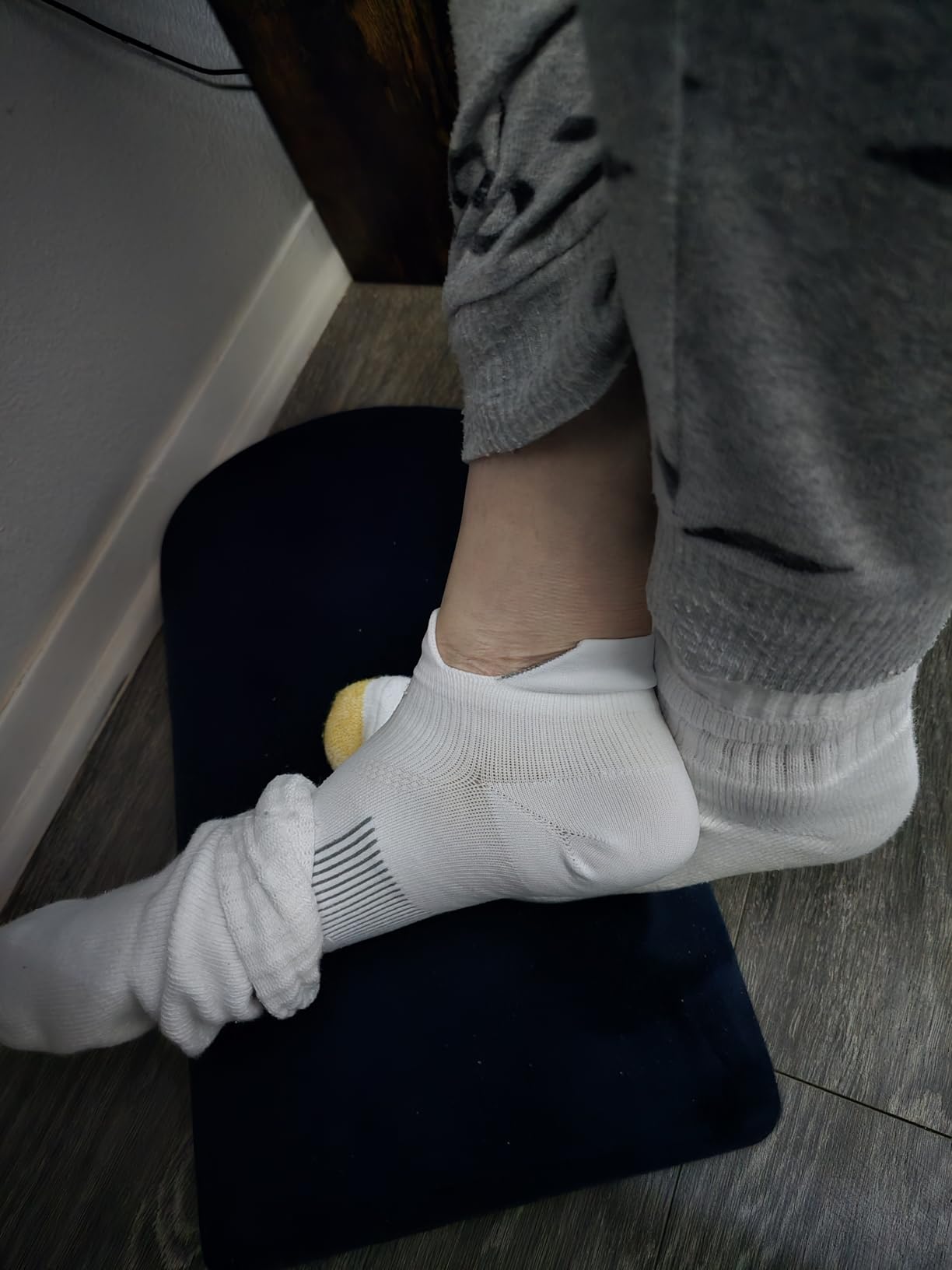 Compression Socks for Men Women Ankle Running Socks for Plantar Fasciitis customer photo 1