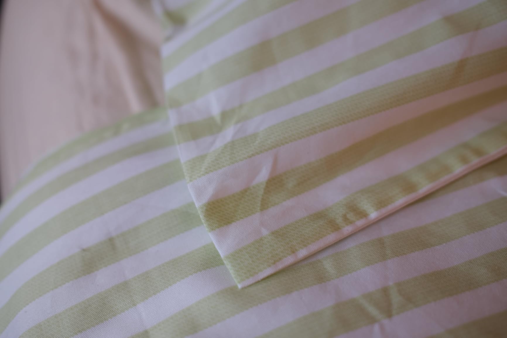 JELLYMONI 100% Cotton Classic Striped Queen Duvet Cover Set, Grey | Breathable Softness, Oeko-Tex Certified, Classic Stripes, 8 Corner Ties & Double Hidden Zipper customer photo 2