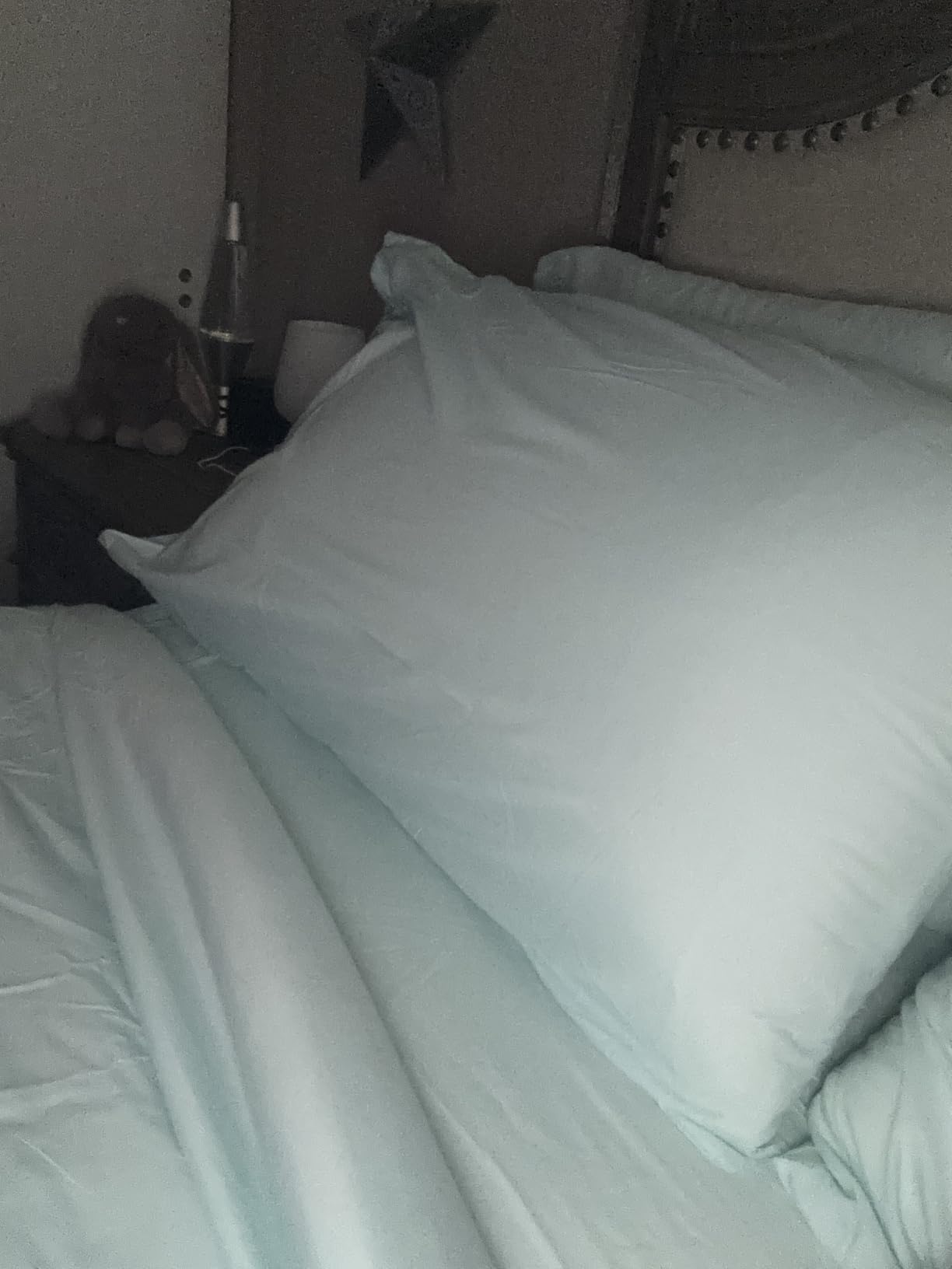 Hearth & Harbor Extra Deep Pocket Queen Sheets Sets - Fits Mattress 18-24 Inches Deep - Extra Deep Pocket Sheets - 6 Piece Queen Size - Grey customer photo 2