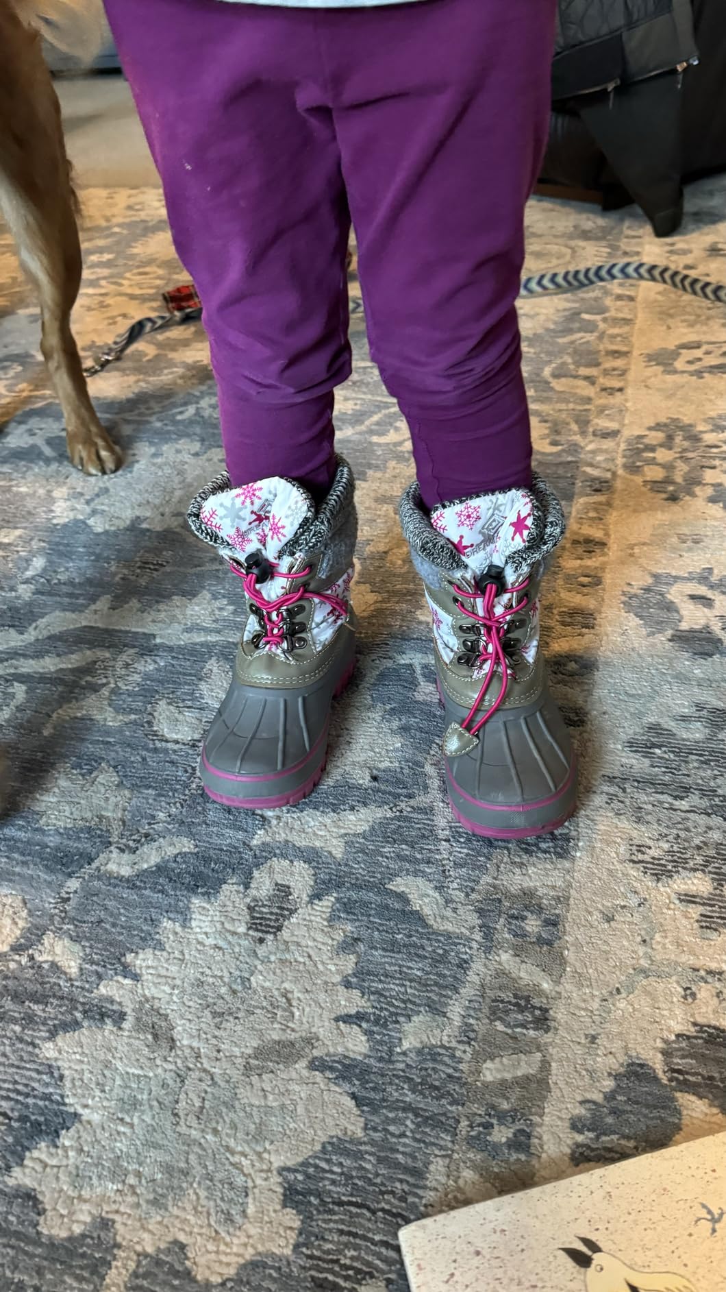DREAM PAIRS Unisex Snow Waterproof Winter Boots customer photo 1