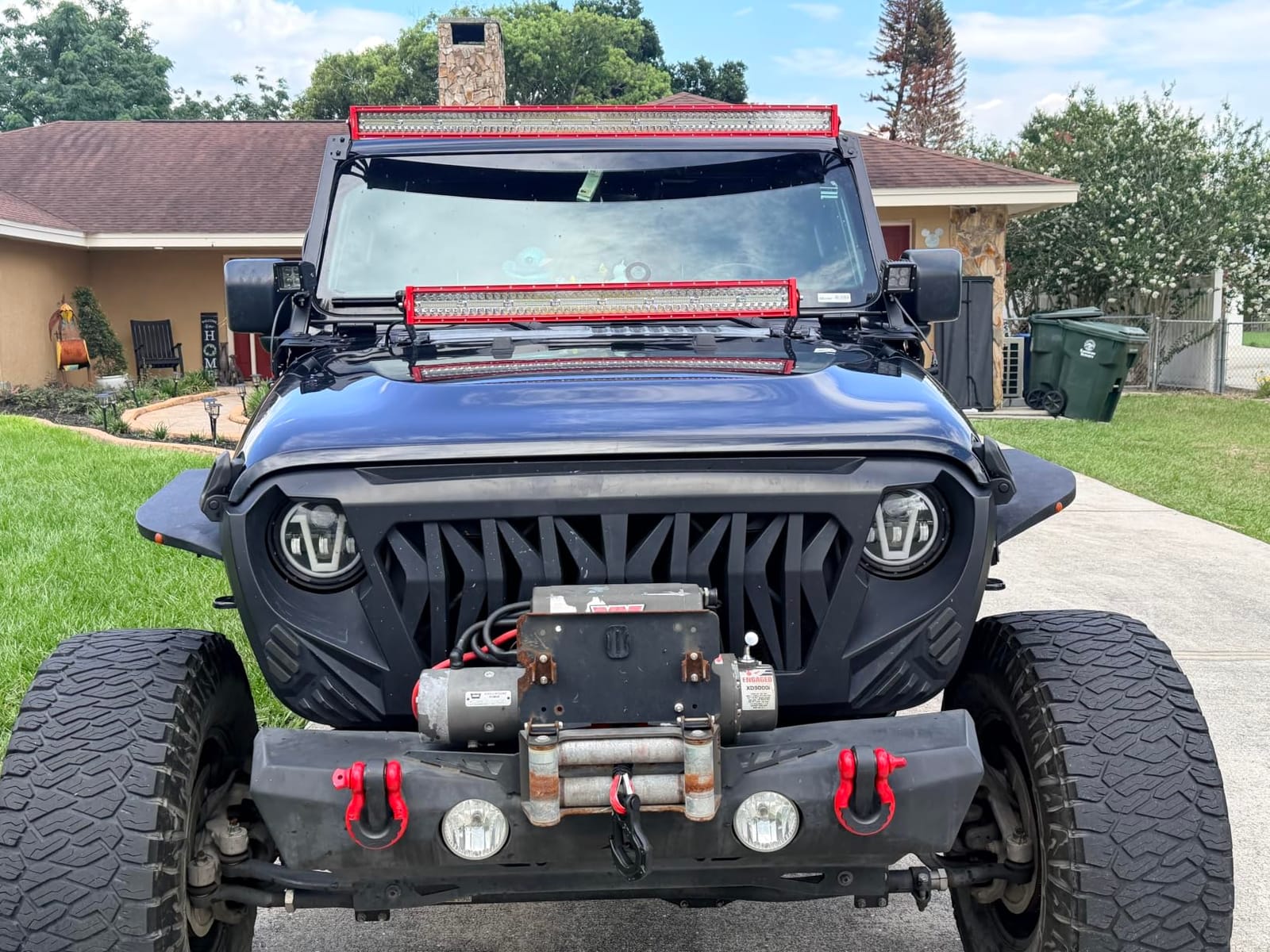 Nilight ZH408 52Inch 783W Curved Triple Row Flood Spot Combo Beam Led Bar 78000LM Driving Lights with 12AWG Heavy Duty 12V 5Pin Rocker Switch Wiring Harness Kit-1 Lead,waterproof customer photo 2