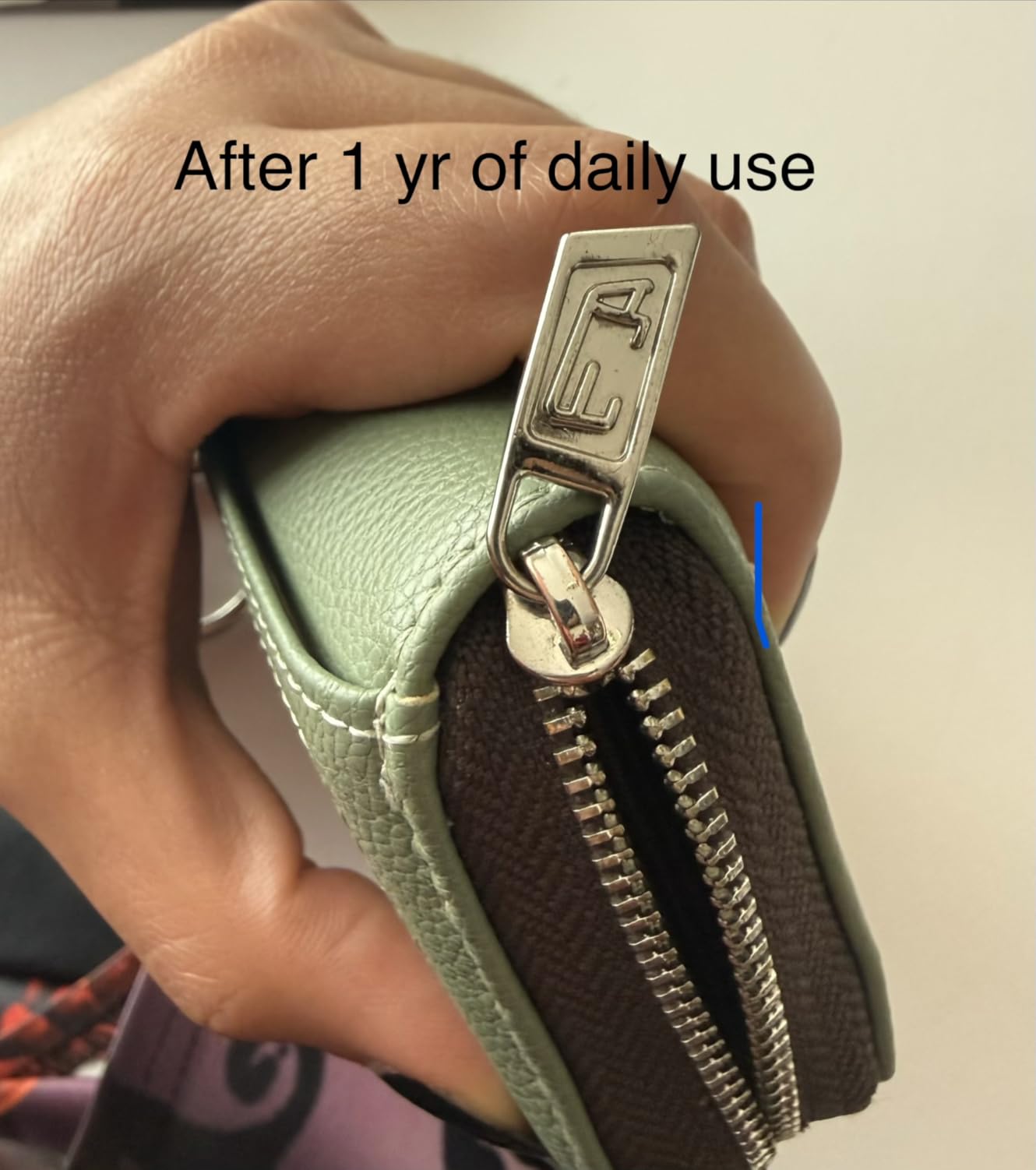 FurArt Zipper Wallet Women RFID Credit Card Holder keychain Wallet customer photo 2