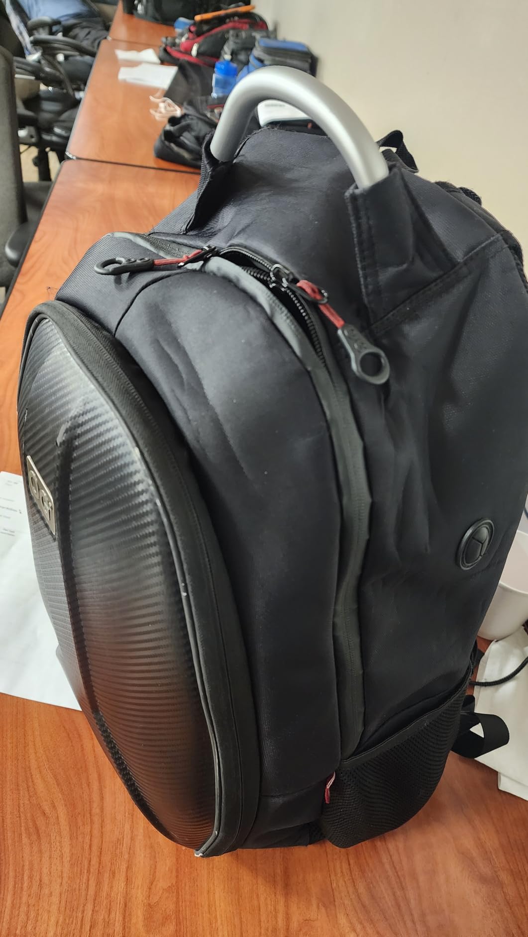 GetAway Motorcycle HardShell Backpack Expandable 35-45L for 2 Helmets customer photo 2
