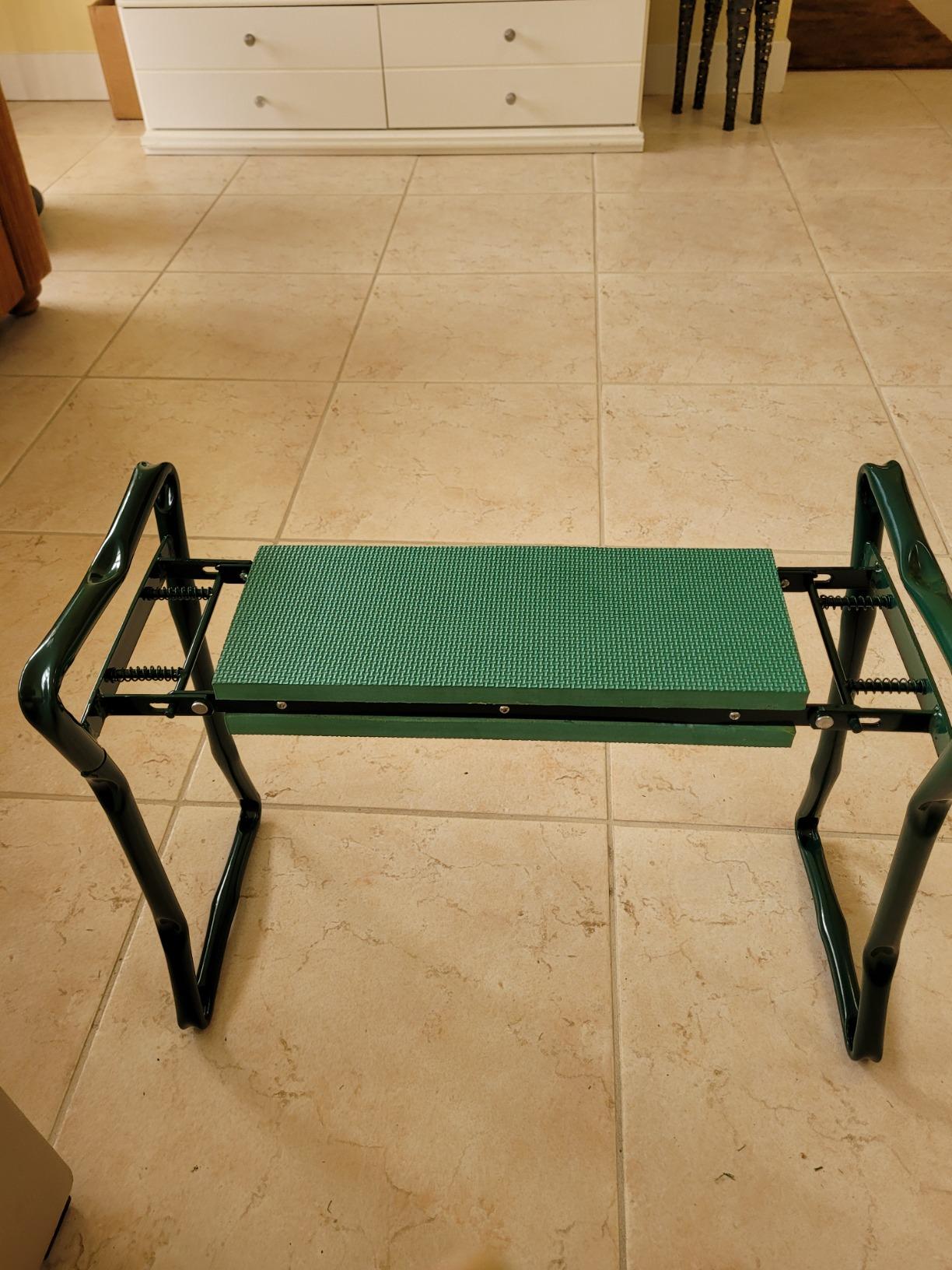 BESTHLS Garden Kneeler and Seat,Multifunctional Kneeler Bench for Seniors customer photo 1