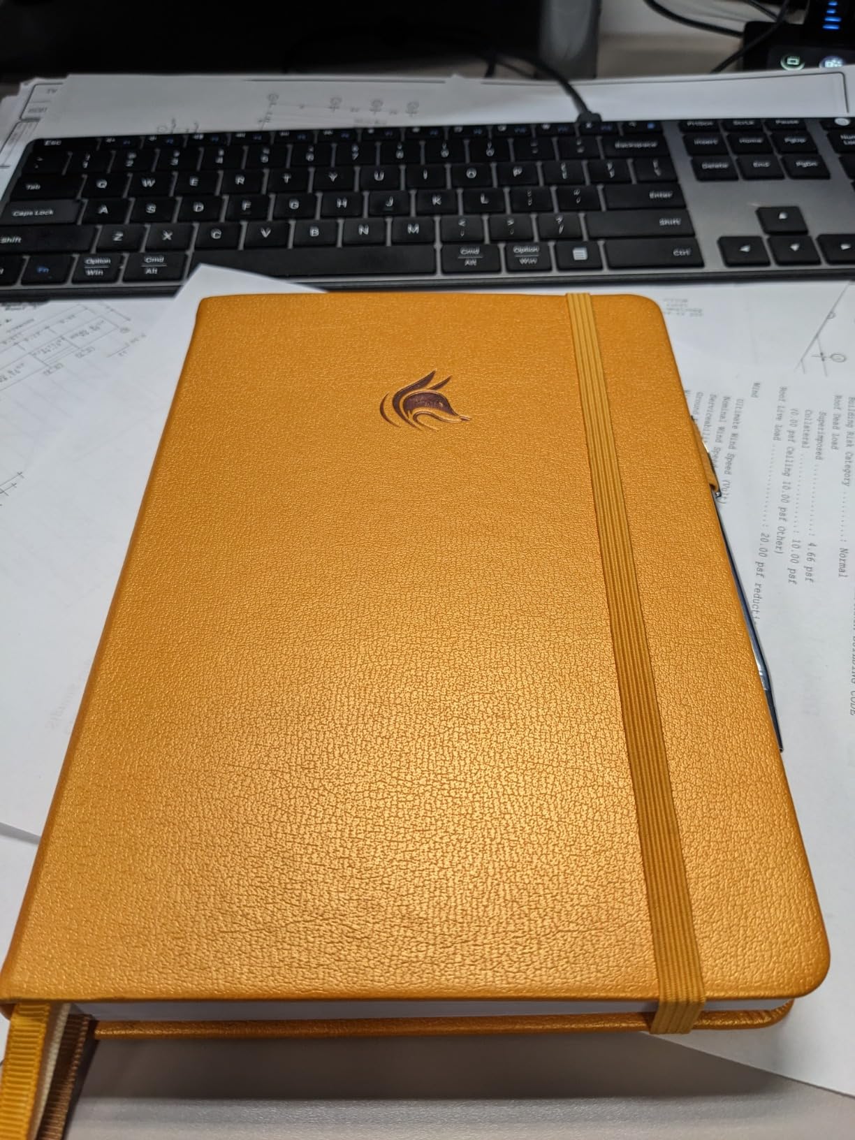 Clever Fox Planner Premium, Undated Weekly & Monthly Planner, Black customer photo 1