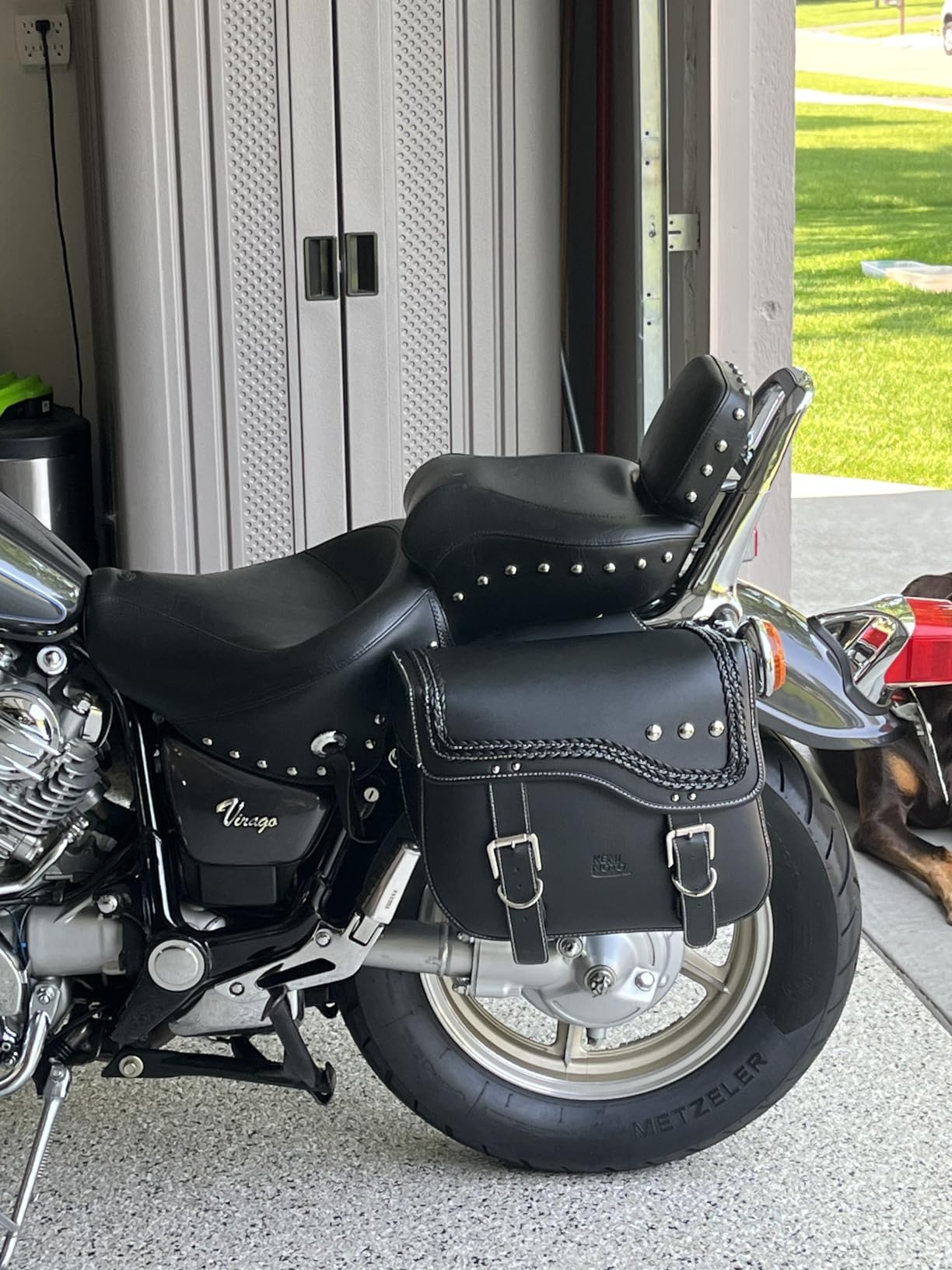 KEMIMOTO Motorcycle Saddlebags Upgraded Bottom Anti-scalding 30L(15Lx2) customer photo 1