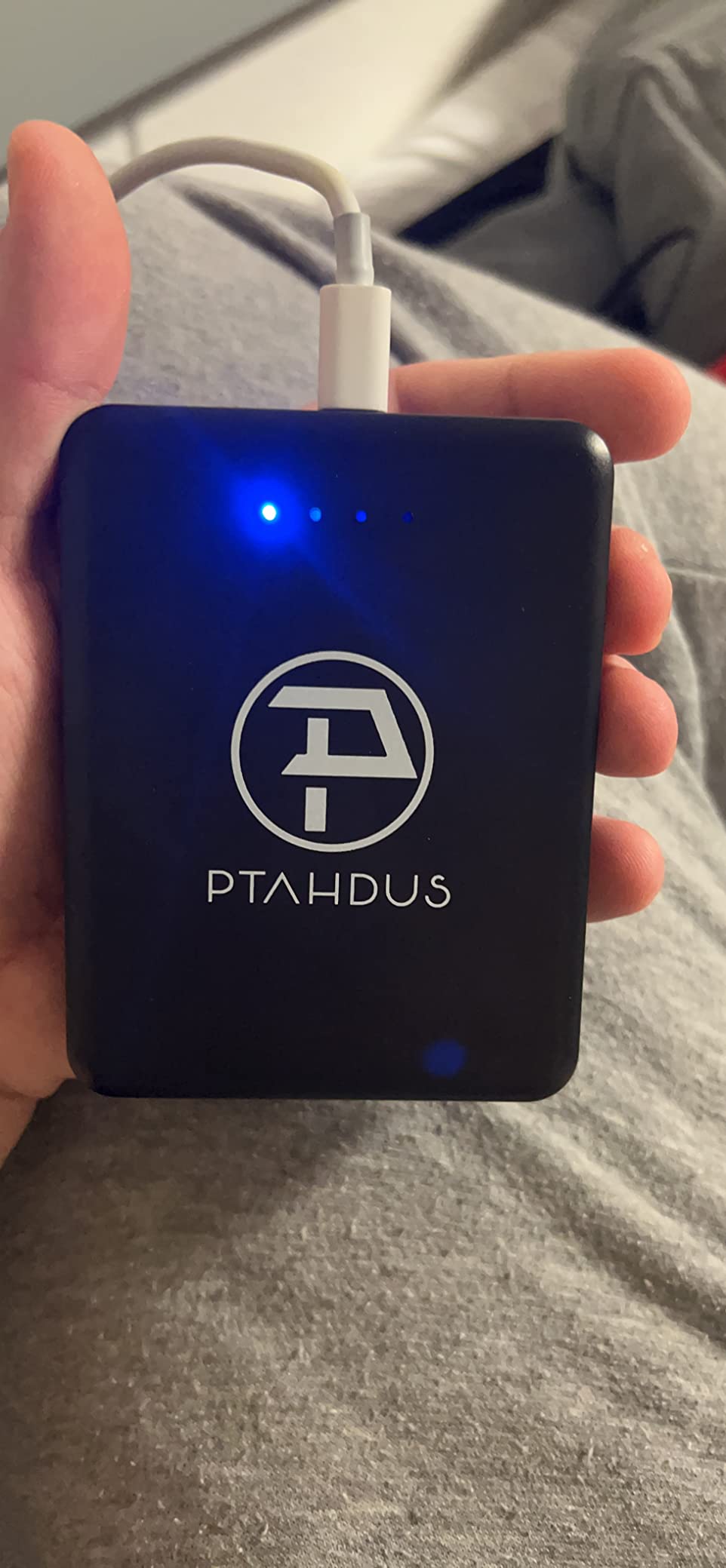 PTAHDUS Men's Heated Jackets 5 Heat Zones Battery Pack Included, with Hand Warmer Pocket customer photo 1