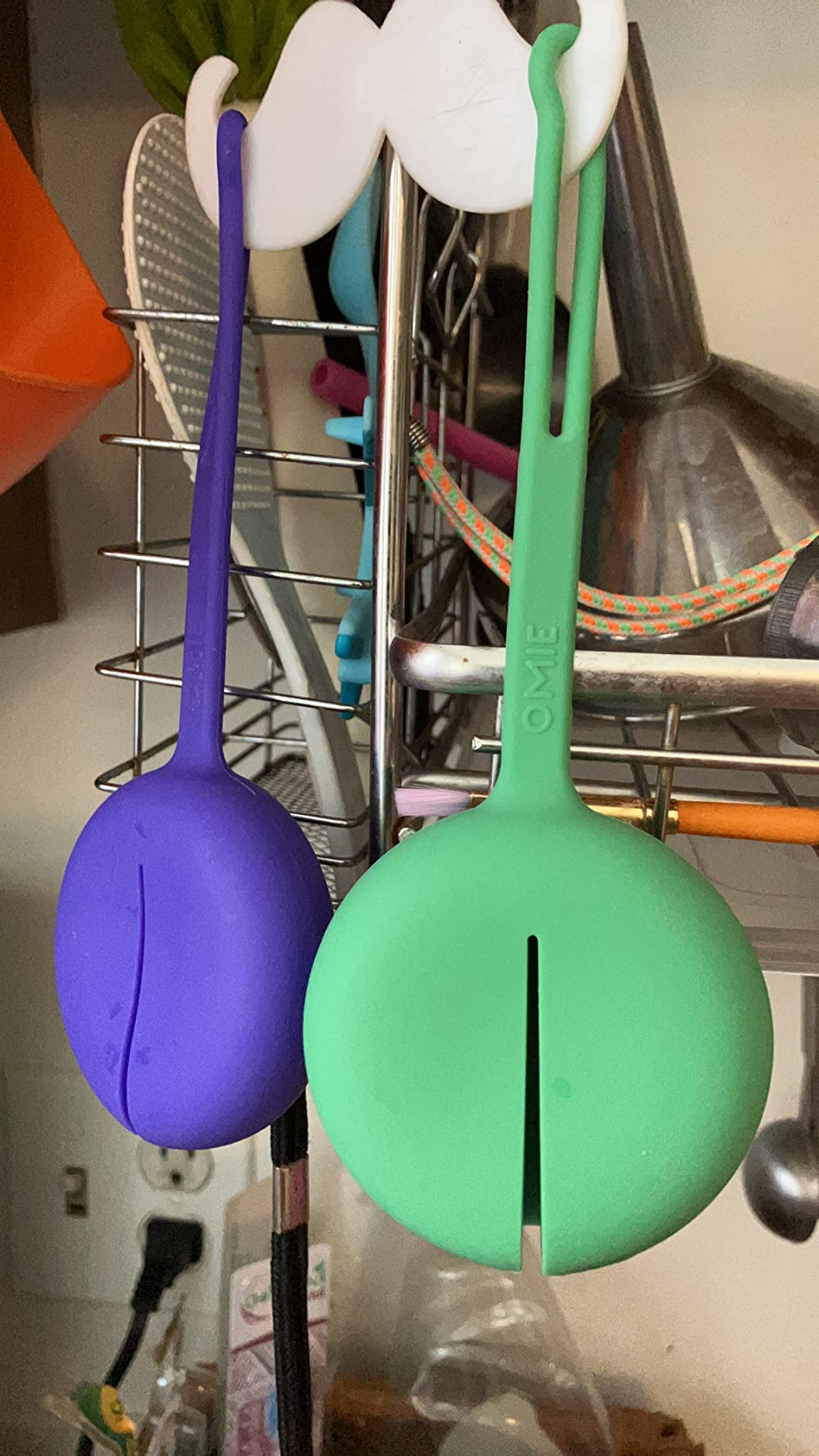 Omie OmieBox Kids Fork & Spoon Set with Travel Case (Lilac) customer photo 2