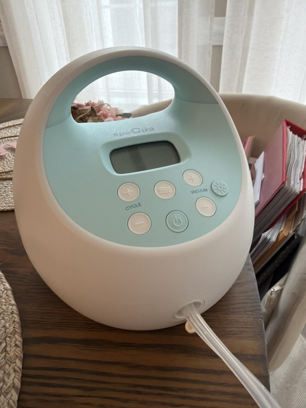 Spectra Baby S1 Plus Electric Breast Milk Pump with Tote, Bottles & Cooler | Portable Rechargeable Electric Breast Pump Bundle with Tote Bag, Breast Milk Bottles & Cooler for Baby Feeding customer photo 2