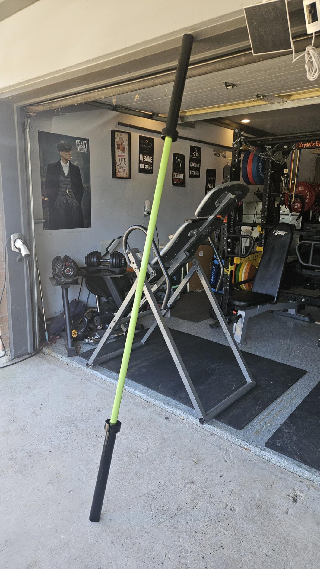 PAPABABE 7ft Barbell 45lb Olympic Barbell 1000/1500lbs Capacity Home Gym | 7ft 45lb 2