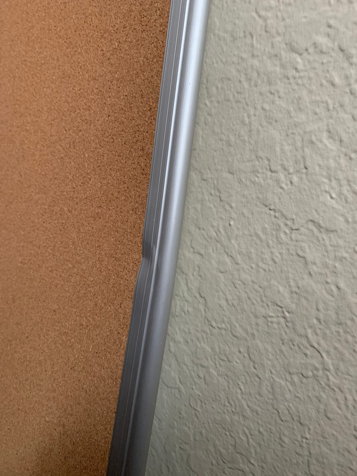 Bulletin Board 36 x 48, Silver Aluminium Framed 4x3 Large Wall Mounted Cork Office Notice Pin Board customer photo 2