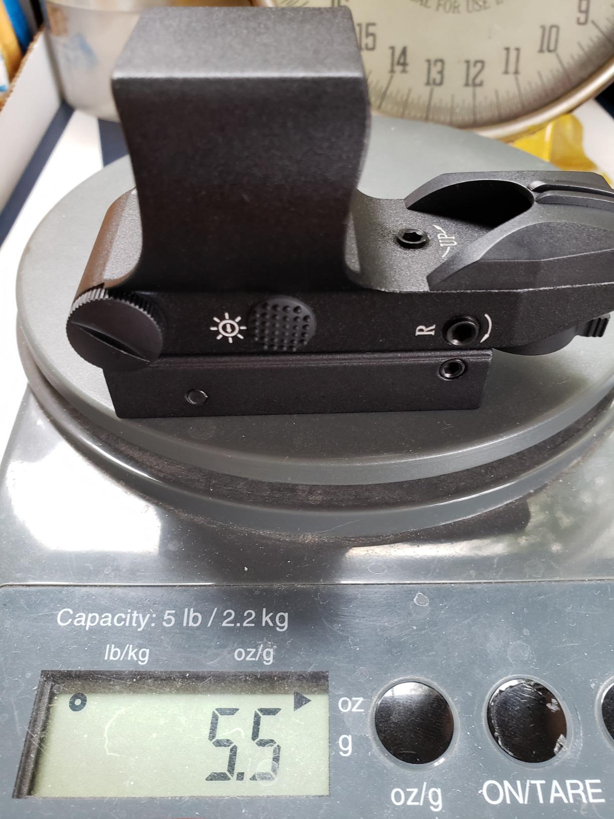 Feyachi Reflex Sight, Multiple Reticle System Red Dot Sight with Picatinny Rail Mount, Absolute Co-Witness customer photo 1