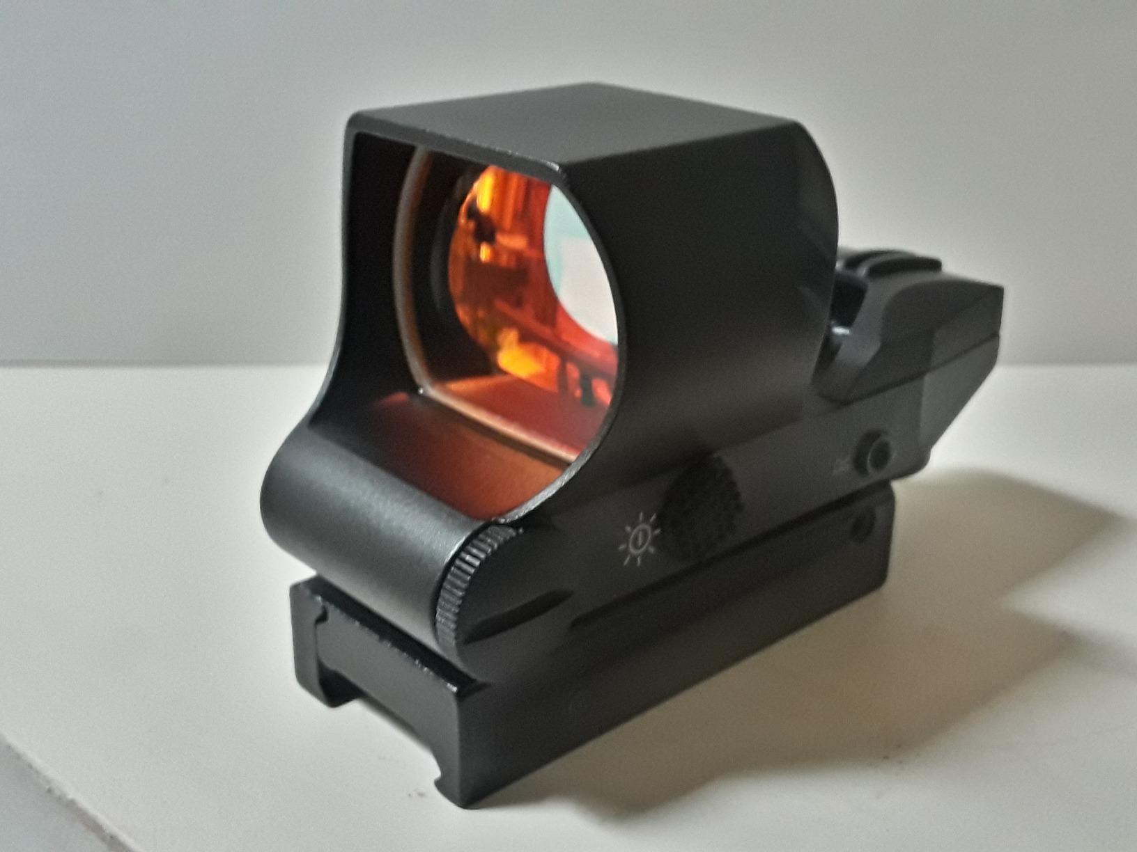 Feyachi Reflex Sight, Multiple Reticle System Red Dot Sight with Picatinny Rail Mount, Absolute Co-Witness customer photo 2