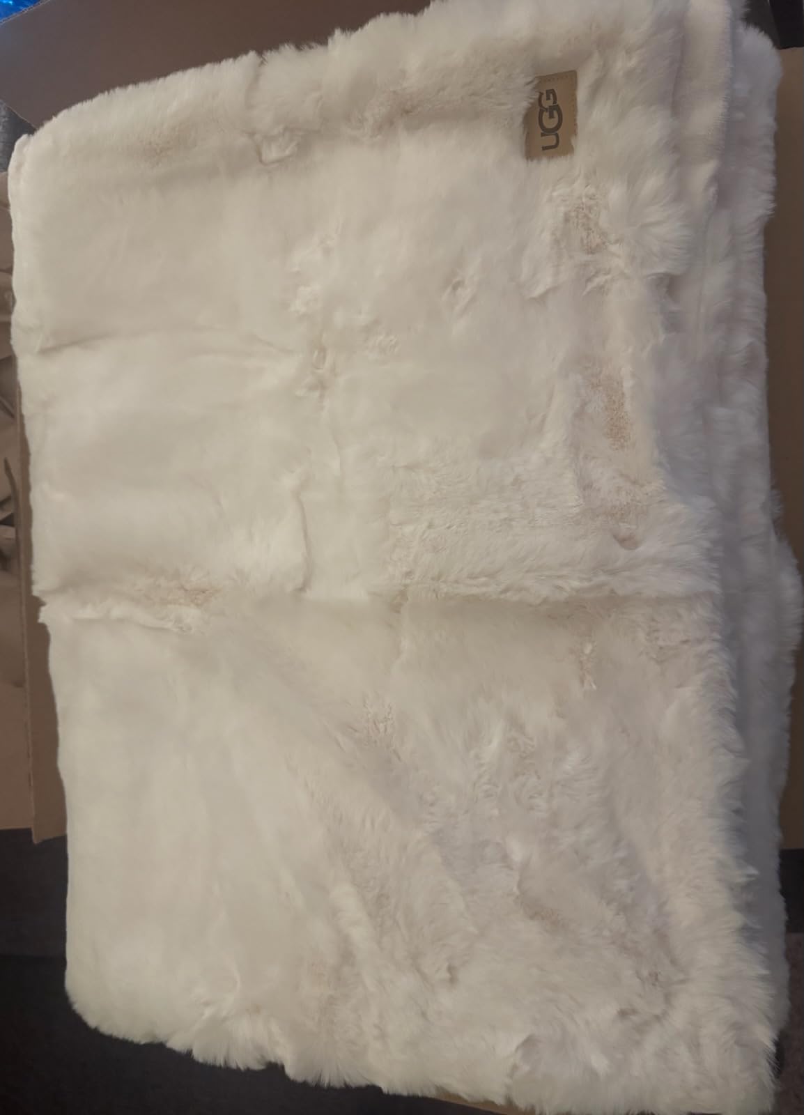 UGG Euphoria Throw Blanket, Plush Faux Fur Blanket, 50