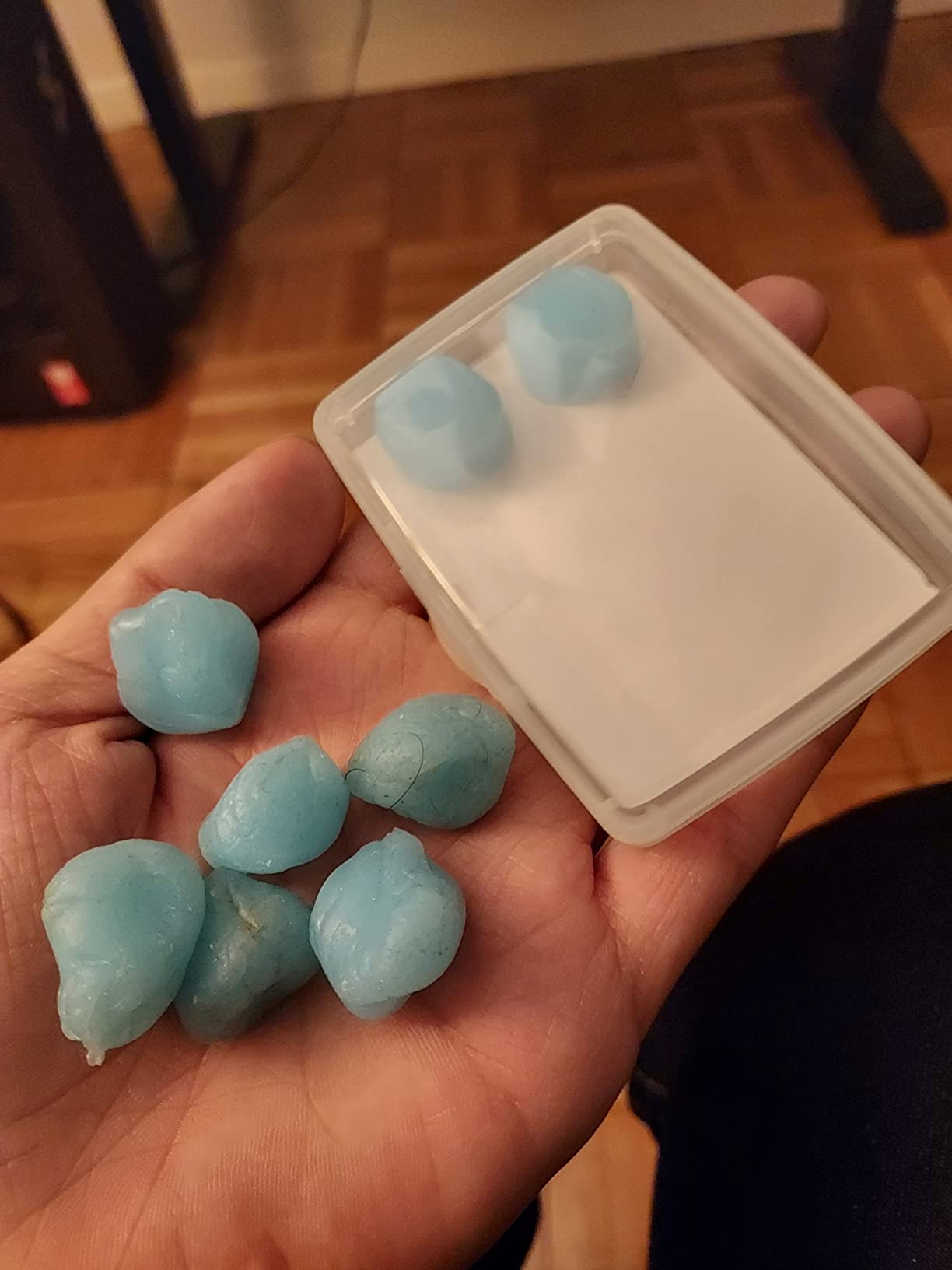Reusable Silicone Ear Plugs, Waterproof Noise Cancelling EarPlugs for Sleeping, Mowing, Swimming, Airplanes, Concerts customer photo 2