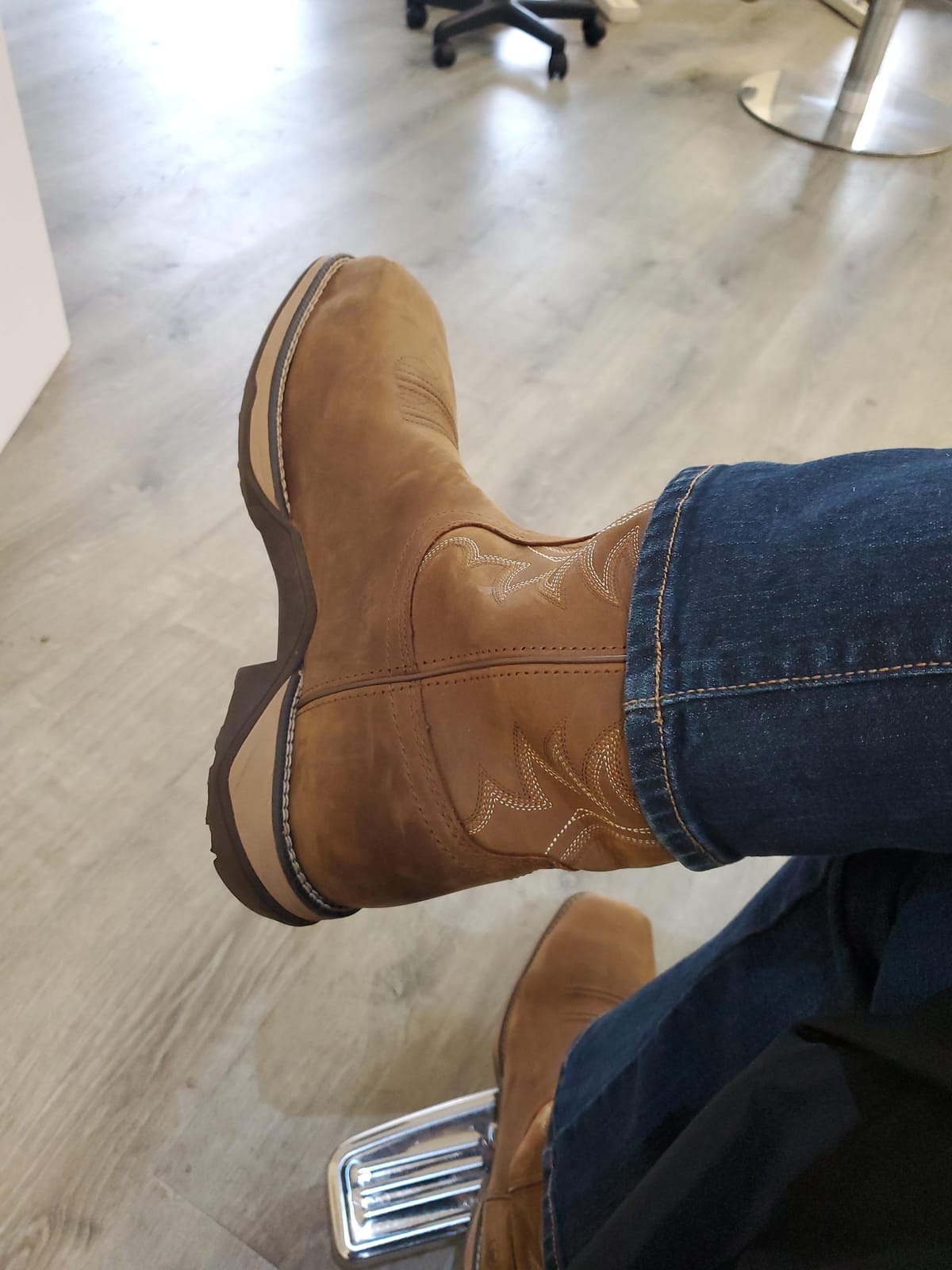 ARIAT Work Anthem Waterproof Composite Toe | Safety Work Boots customer photo 2