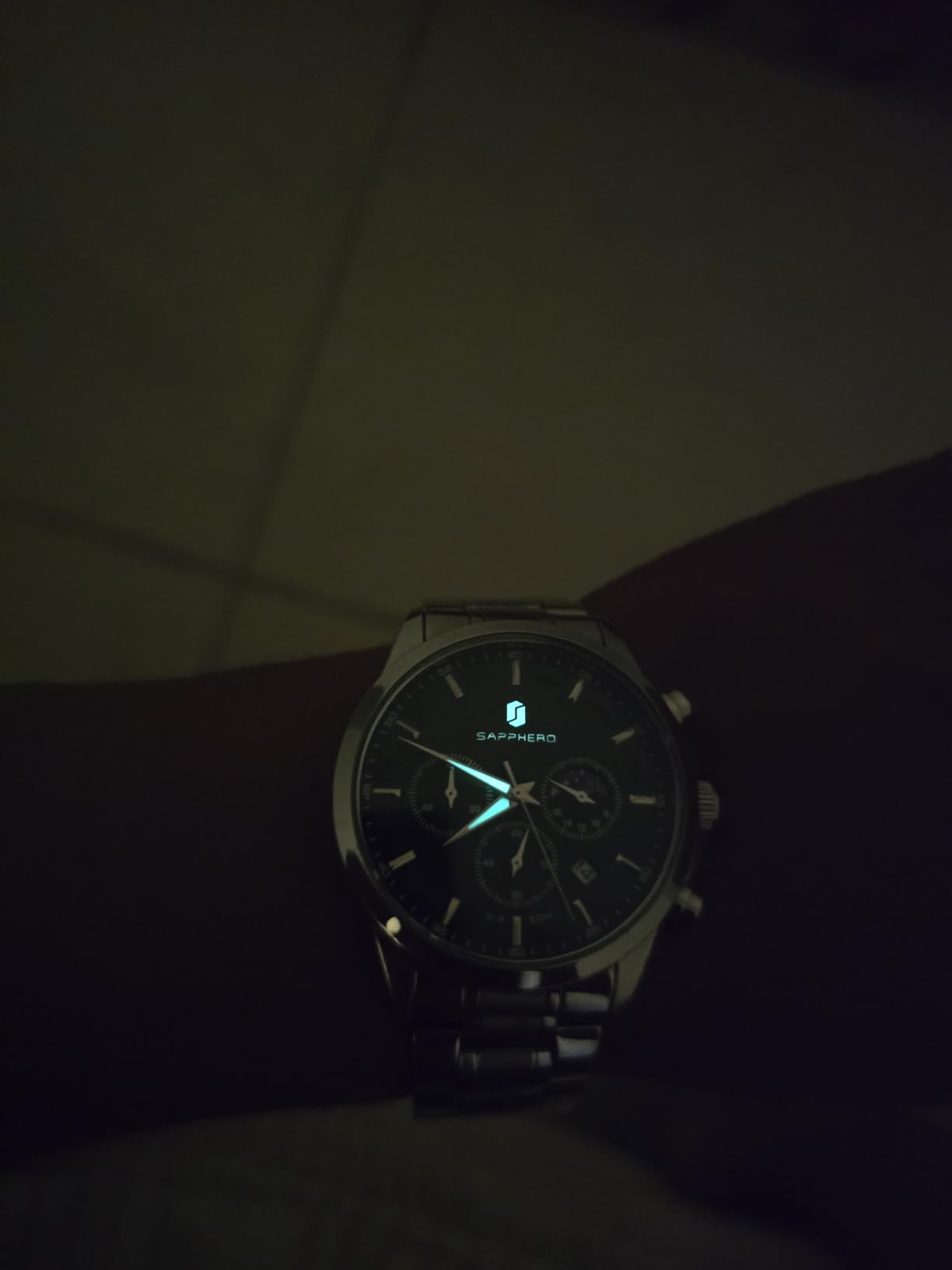 BENYAR Mens Watches Analog Quartz Chronograph Waterproof Wrist Watches for Men Fashion Business Work Casual Sport Designer Dress Watch with Calendar Elegant Gifts for Men customer photo 2