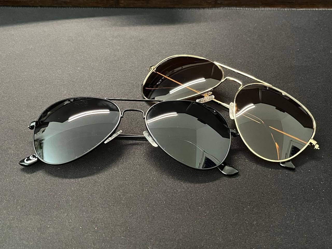 KALIYADI Classic Aviator Sunglasses for Men Women Driving Sun glasses Polarized Lens UV Blocking customer photo 1