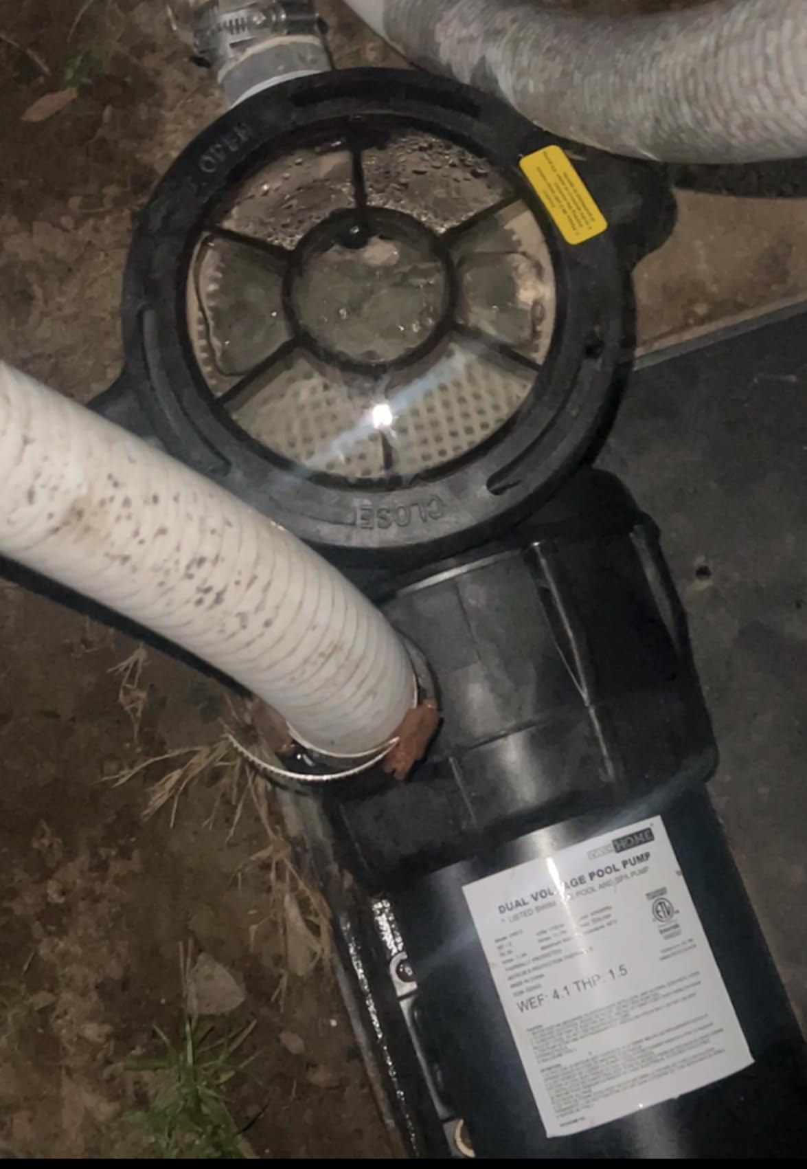 VIVOHOME 1.5 HP 115V Above Ground Swimming Pool Pump 5400 GPH customer photo 1