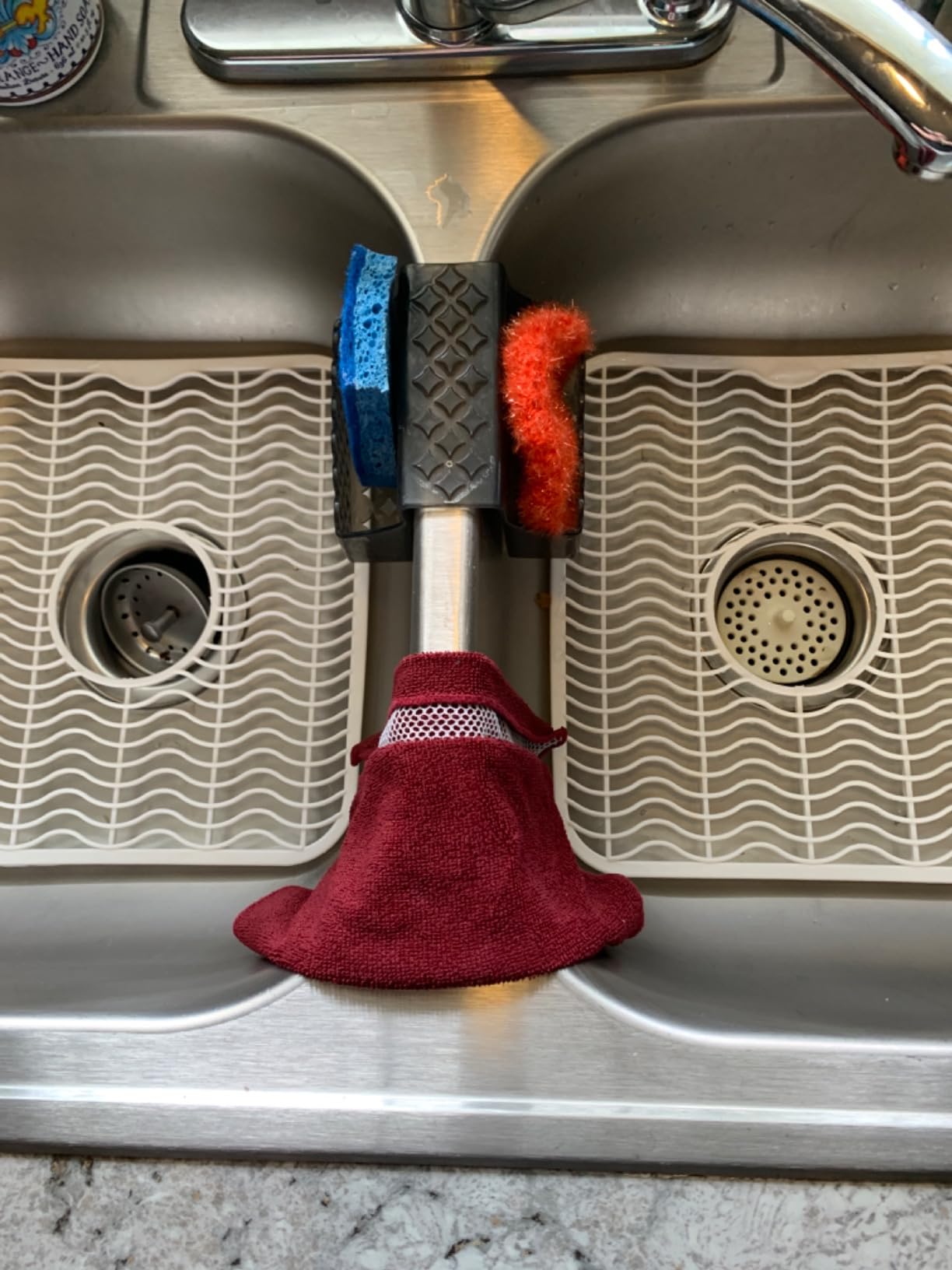 DecorRack 2 Sink Protectors for Kitchen Sink, Plastic 12