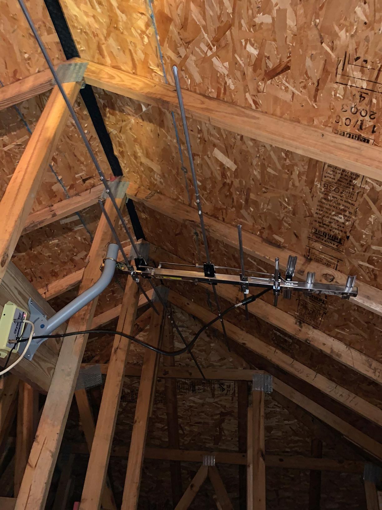 Winegard YA7000C Classic Series Yagi Outdoor Antenna, 70 Mile Long Range Reception VHF-Low and High VHF/UHF, Compact Design, Universal Mount System customer photo 2
