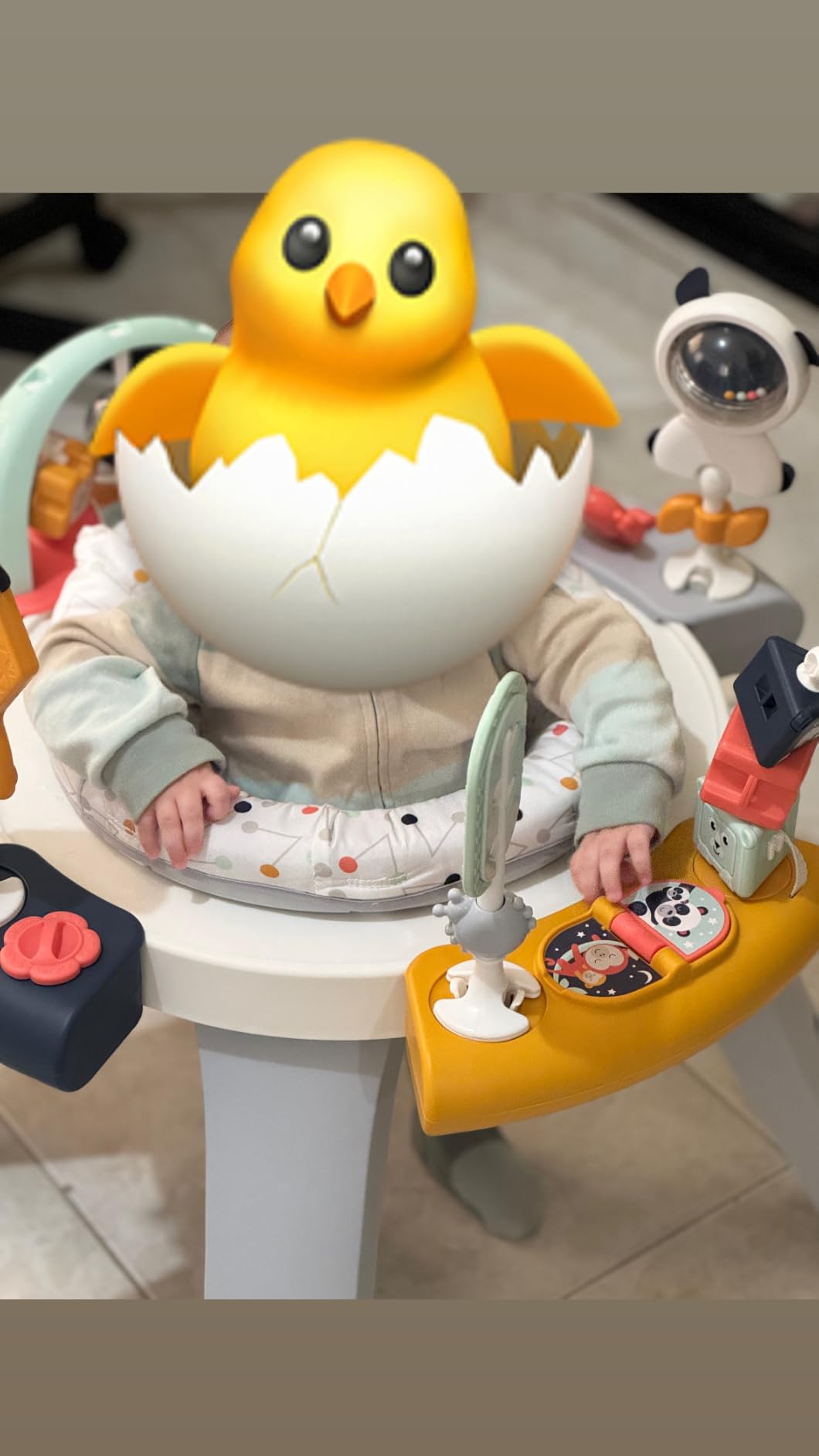 Fisher-Price Baby to Toddler Toy 3-in-1 Spin & Sort Activity Center and Play Table with 10+ Activities, Happy Dots customer photo 2