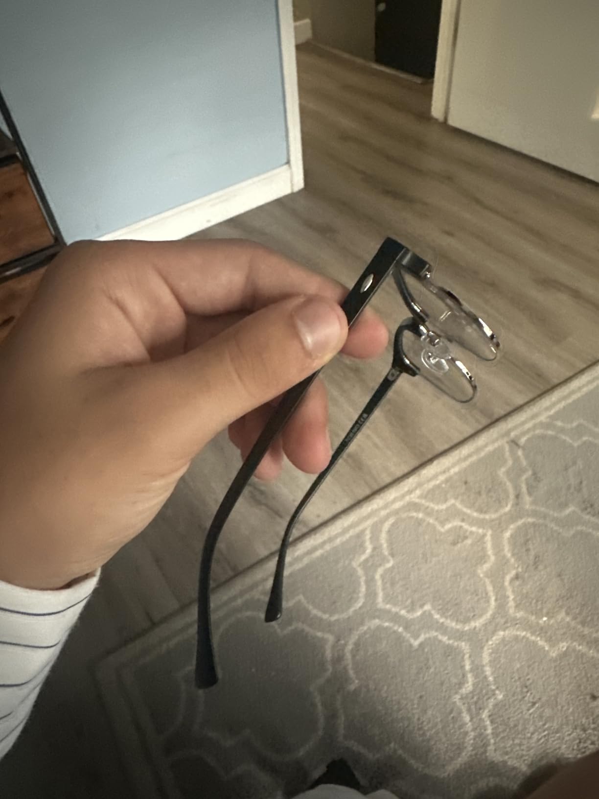 Blue Light Blocking Glasses Anti Eyestrain Computer Gaming Glasses customer photo 2