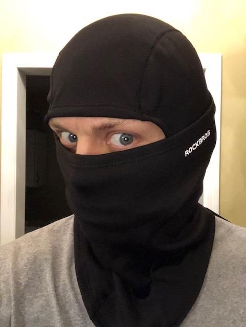 ROCKBROS Windproof Thermal Balaclava Ski Mask for Men and Women Cycling customer photo 2
