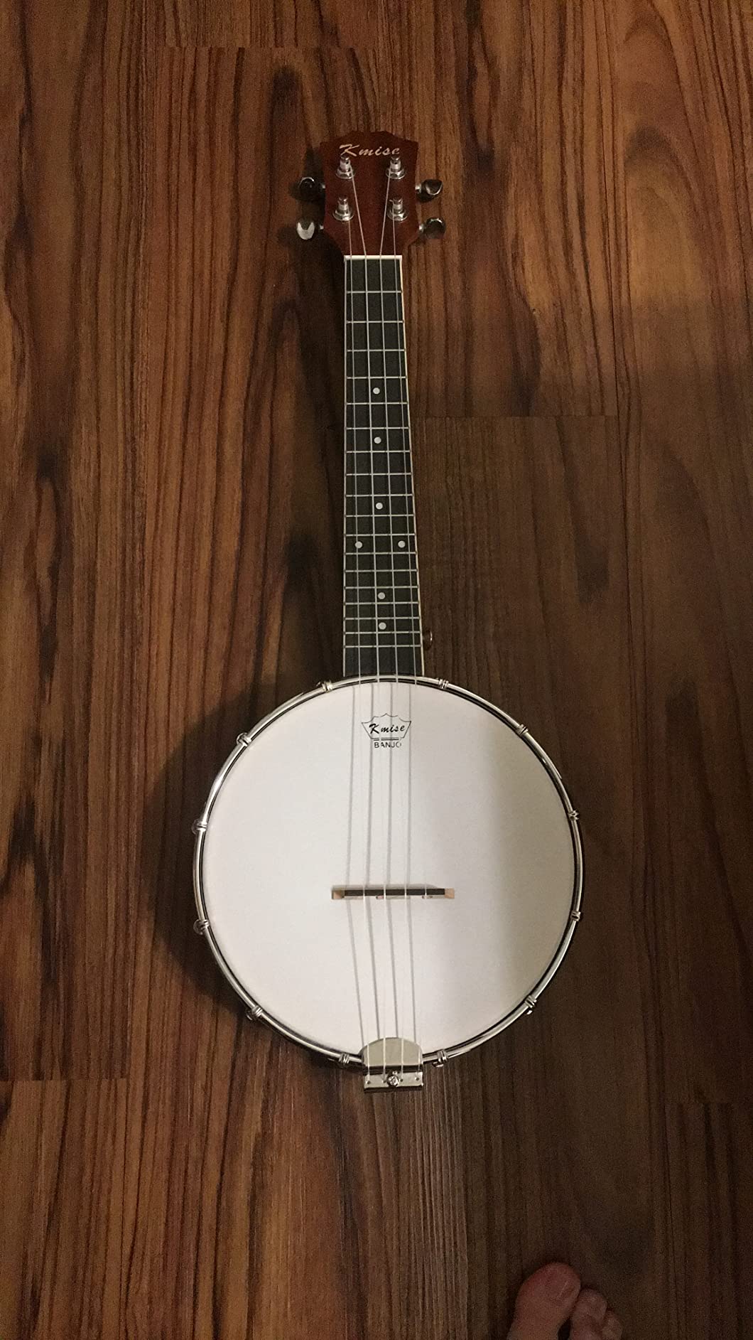 Kmise Banjo 5 String Banjos, Full Size 38 Inch Open or Closed Back with Resonator, Bridge, Strings Pack, Finger Picks, Strap, Case, Tuner Accessories Set Gift Choice for Adults Beginner customer photo 2