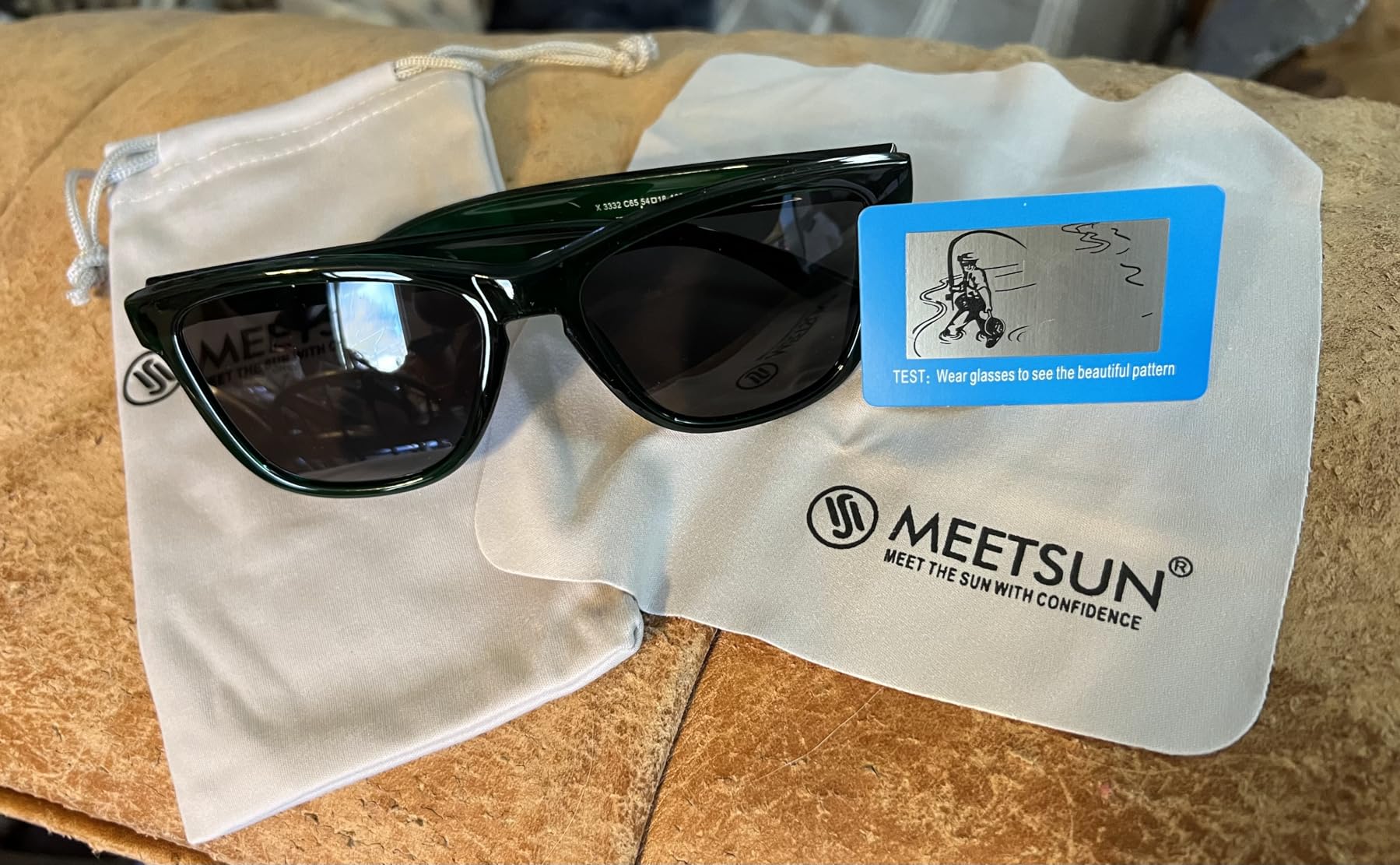 MEETSUN Polarized Sunglasses for Women Men Classic Retro Trendy Designer Style customer photo 1