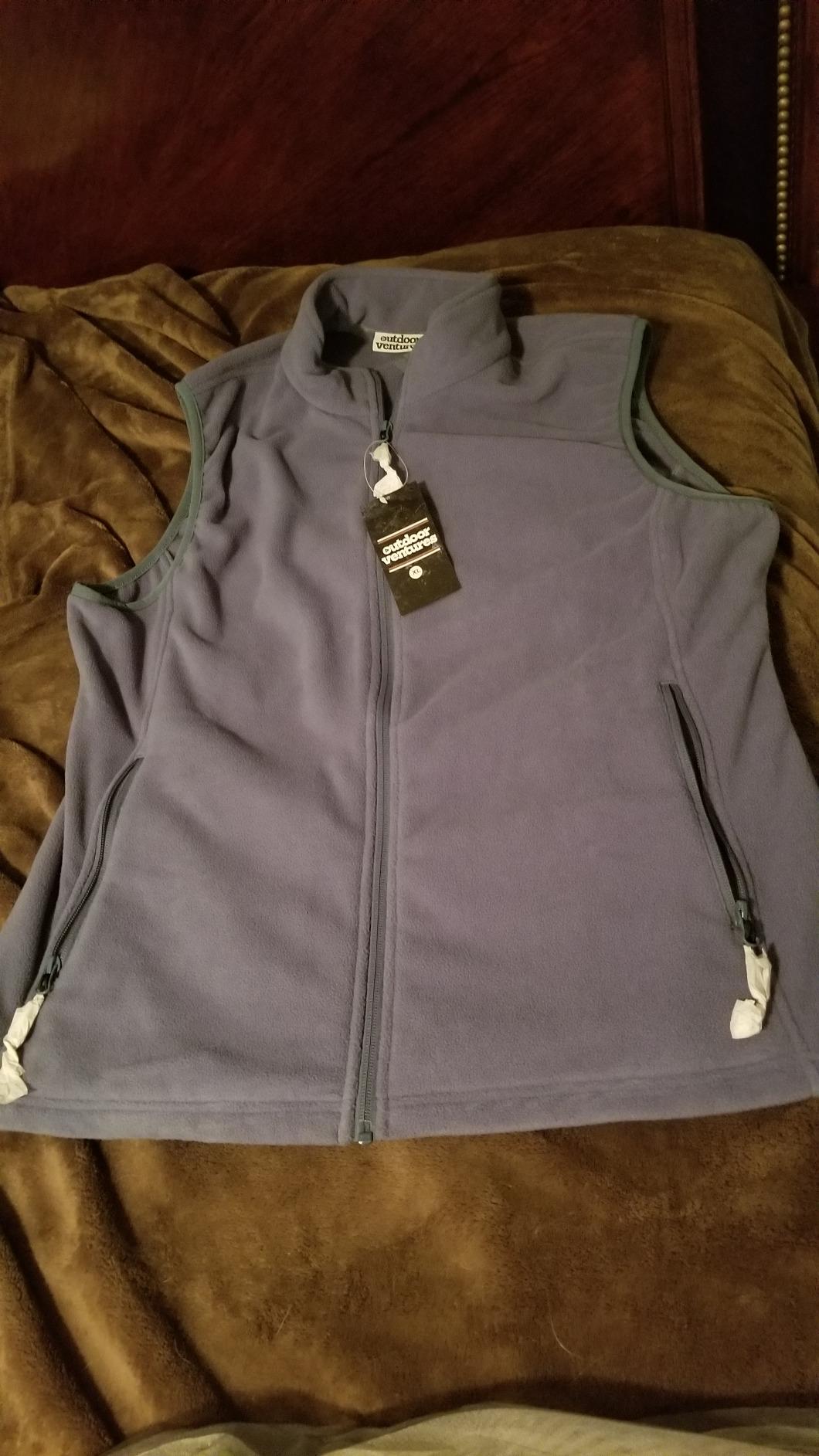 Outdoor Ventures Women's Polar Fleece Vest Outerwear Zip Sleeveless Jacket customer photo 1