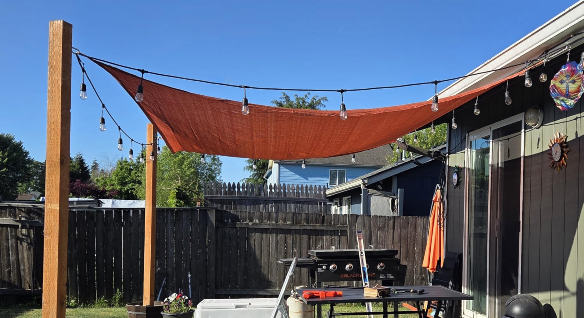 Artpuch Sun Shade Sail 16'X20' Sand Rectangle customer photo 1