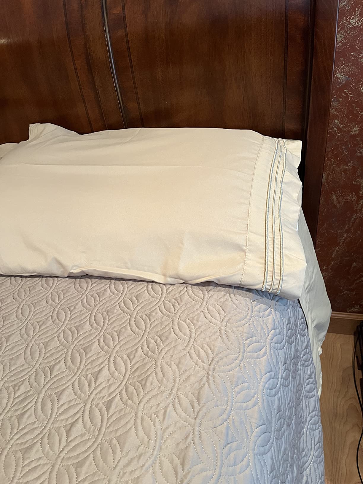 SONORO KATE Bed Sheet Set,Super Soft,18-24 Inch Deep Pocket,6 PC,Queen customer photo 1