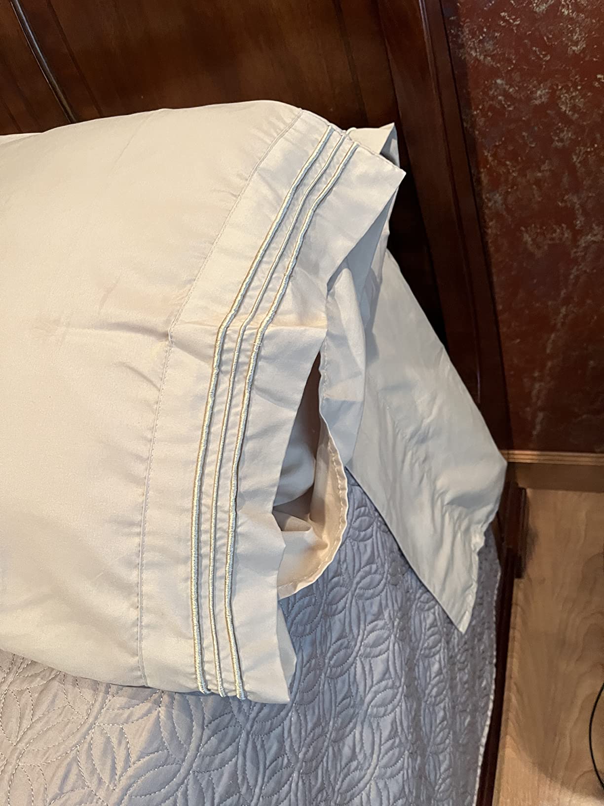 SONORO KATE Bed Sheet Set,Super Soft,18-24 Inch Deep Pocket,6 PC,Queen customer photo 2