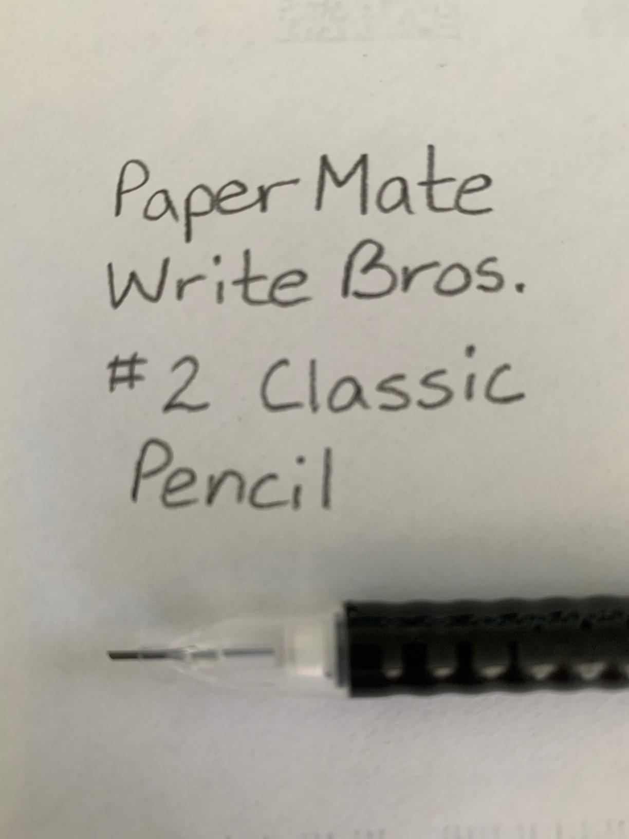 Paper Mate Mechanical Pencils, Write Bros. Classic Number 2 Pencil, 0.7mm, 24 Count - Classroom Supplies, Back to School, Great for Standardized Tests customer photo 2