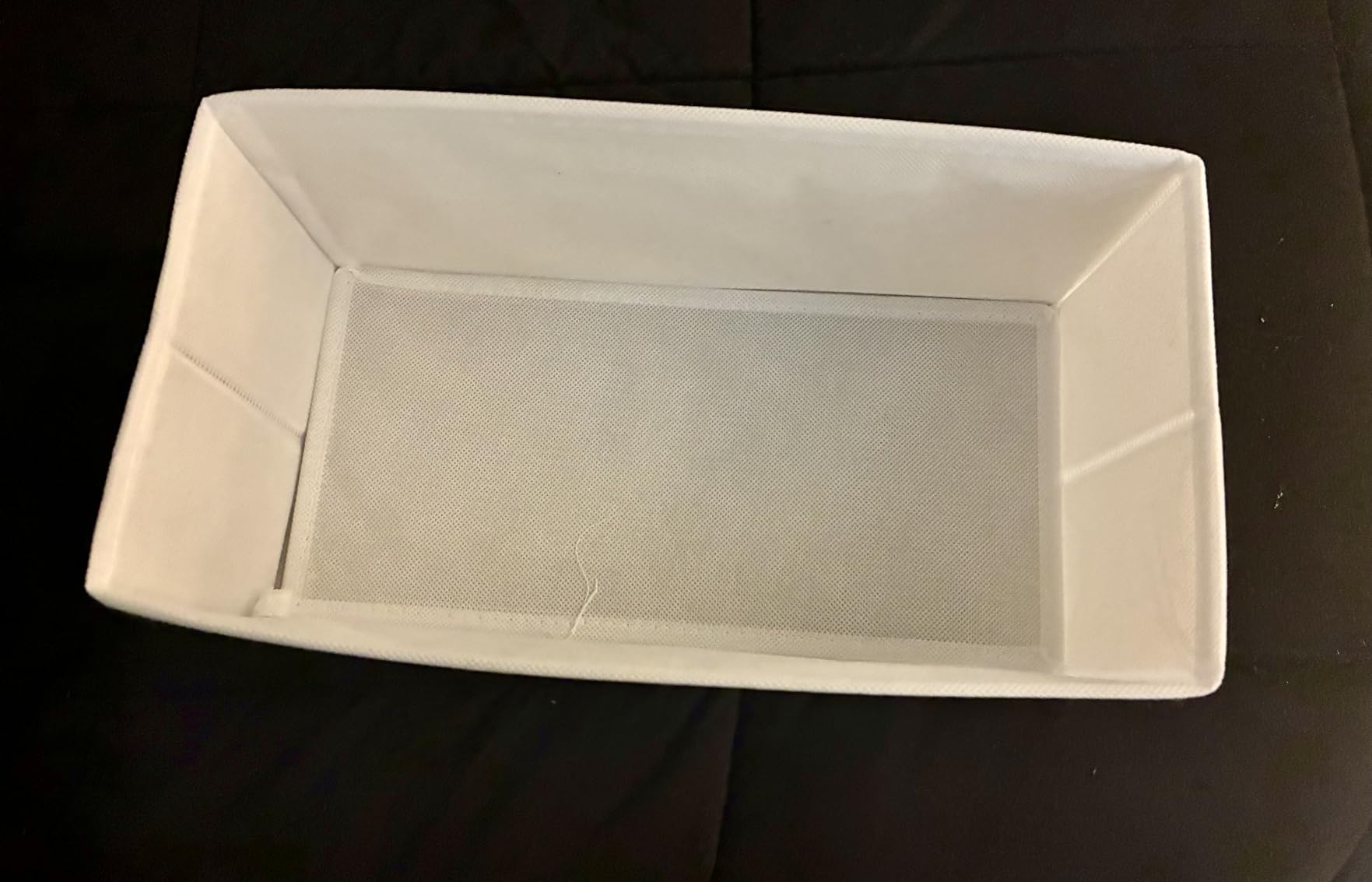 Criusia Foldable Underwear Drawer Organizer, Closet Dividers, Storage Box for Clothes, Socks (6 Bins, Gray) customer photo 1