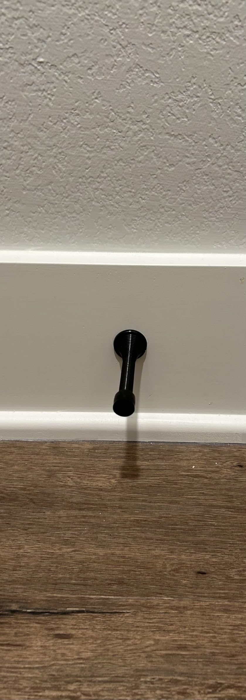 2 Pack Spring Door Stopper Brushed Satin Nickel- 3-1/4