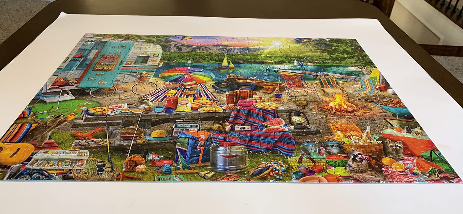 Buffalo Games Aimee Stewart, Family Campsite, 500 Piece Adult Jigsaw Puzzle customer photo 1