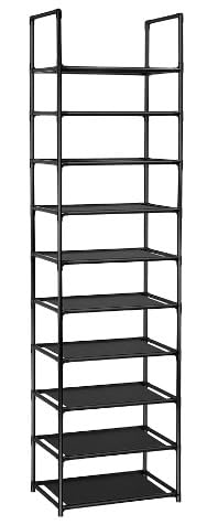 FIDUCIAL HOME 10 Tiers Shoe Rack Organizer 20 Pairs Tall Shoe Shelf customer photo 1