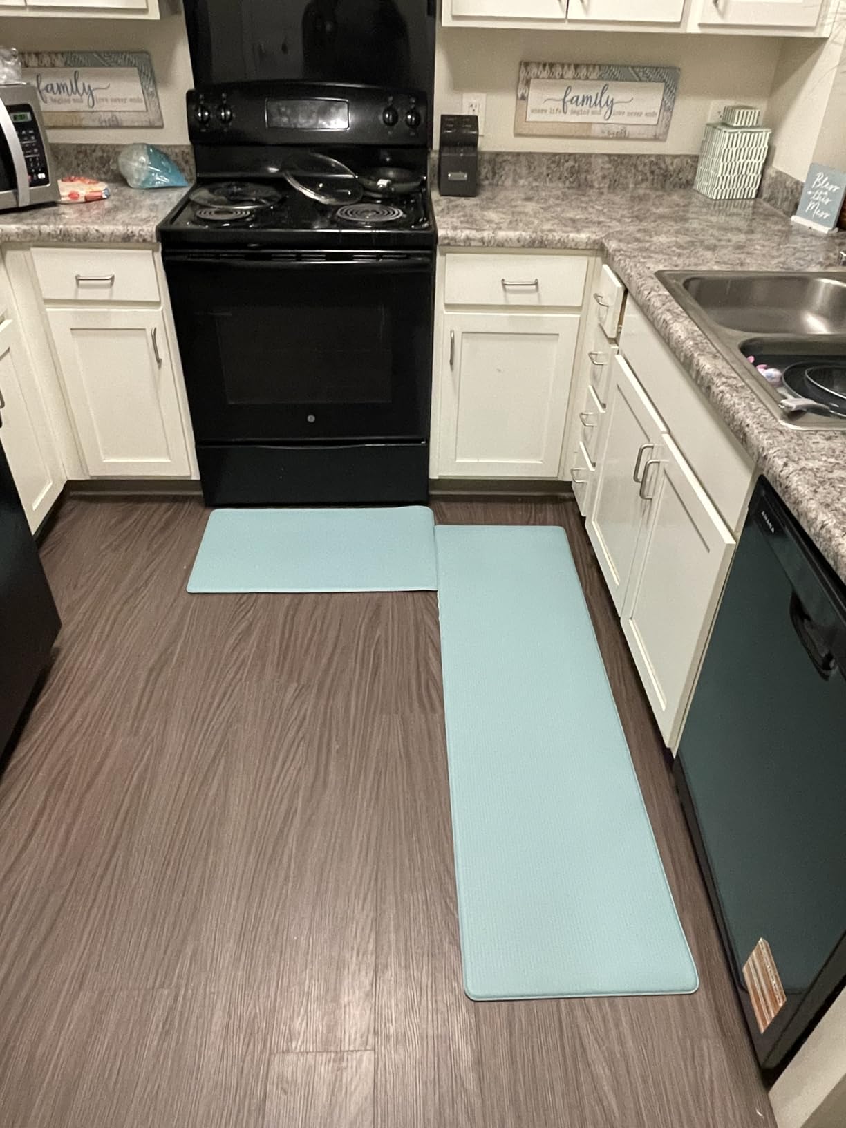DEXI Kitchen Floor Mats Cushioned Anti Fatigue, 17x59 Standing Runner Rug customer photo 2