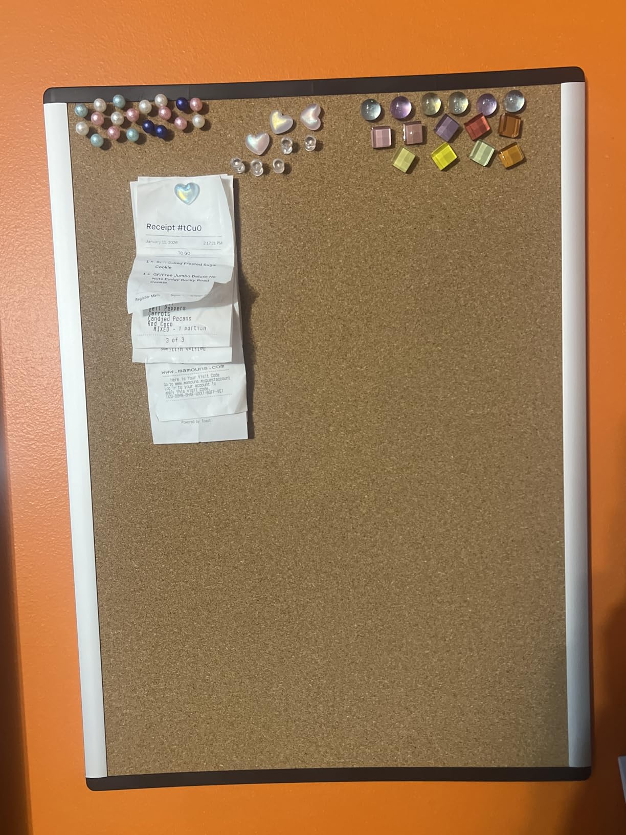 Amazon Basics Cork Bulletin Board, 17