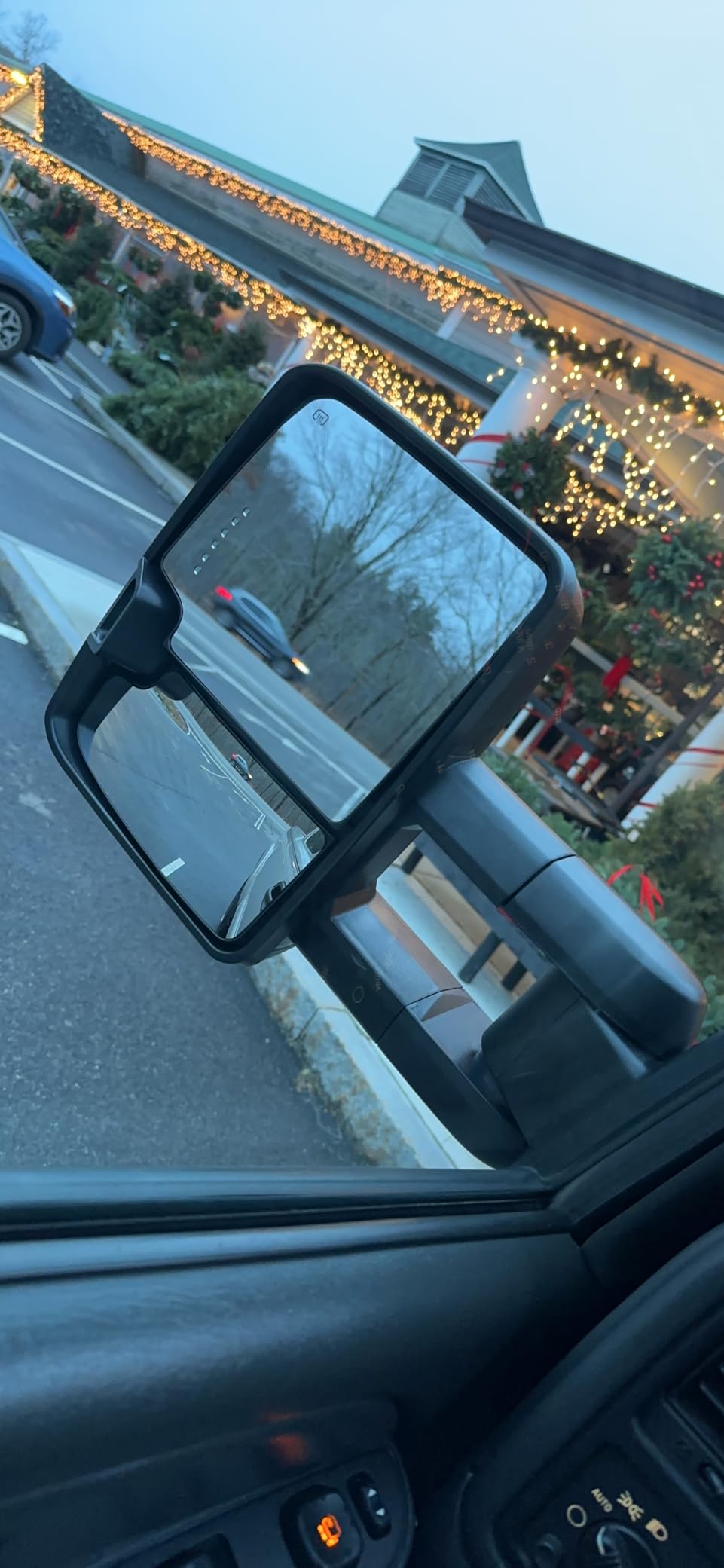 Sanooer Tow Mirrors for 2003-2007 Silverado & Sierra | Manual fold & Telescoping, Power adjusted heated glass, turn signal & backup lamp Fits 2003-2007 Chevy Silverado & GMC Sierra customer photo 1