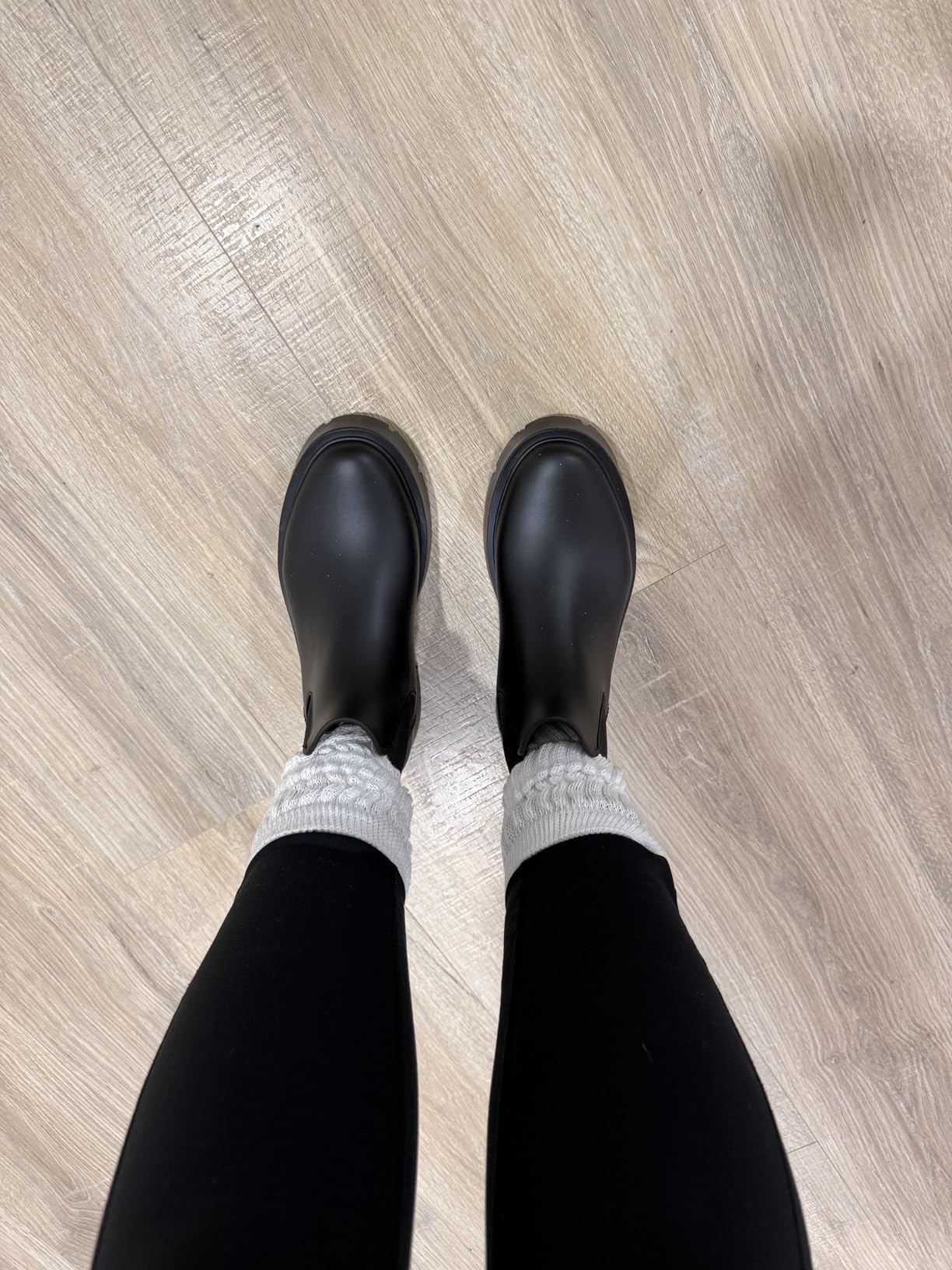 Asgard Women's Ankle Rain Boots Waterproof Chelsea Boots customer photo 1