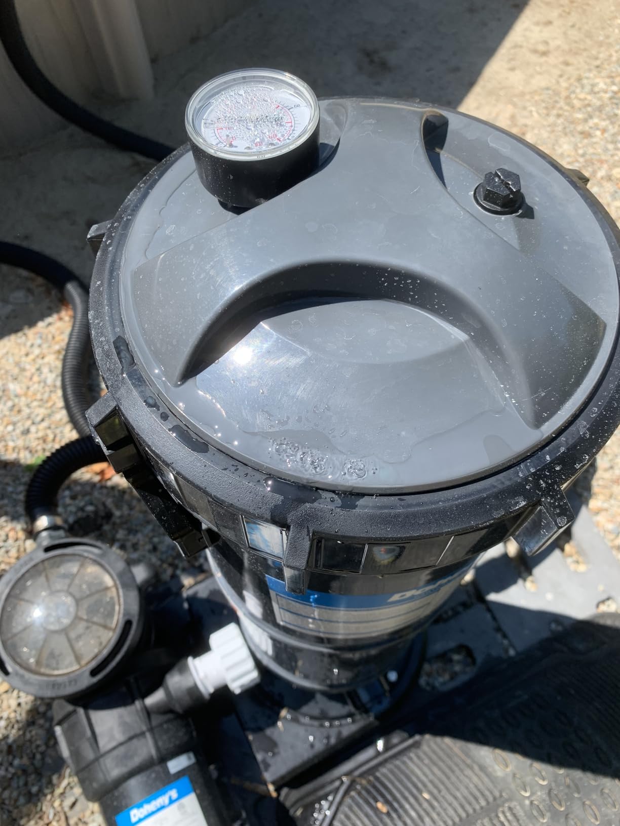 Doheny's Pool Pro Cartridge Filter System, 70 Sq. Ft., 1 HP Pump | Above-Ground Pools, Extra-Large Non-Woven Cartridge, Clear Water & Max Flow, Durable Thermoplastic, 115V/60Hz customer photo 2