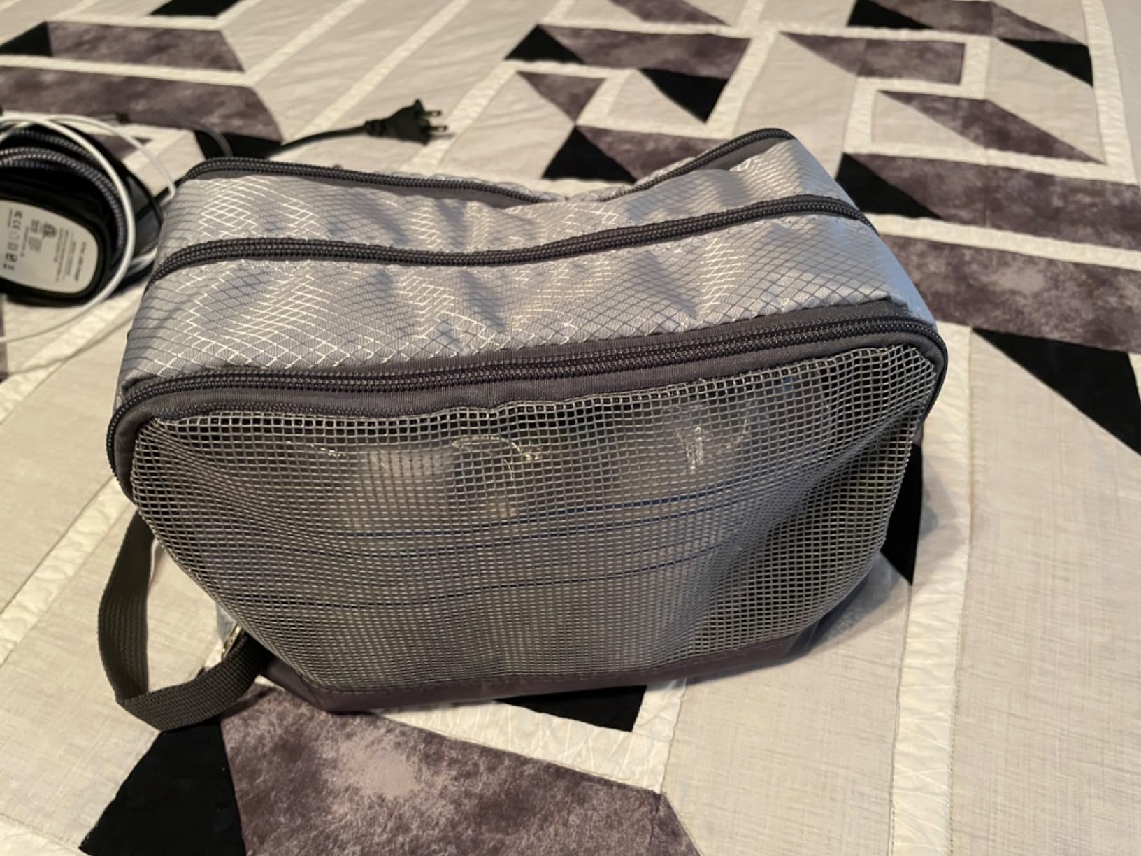 WANDF Travel Toiletry Bag for Men, Small Dopp Kit for Toiletries customer photo 2