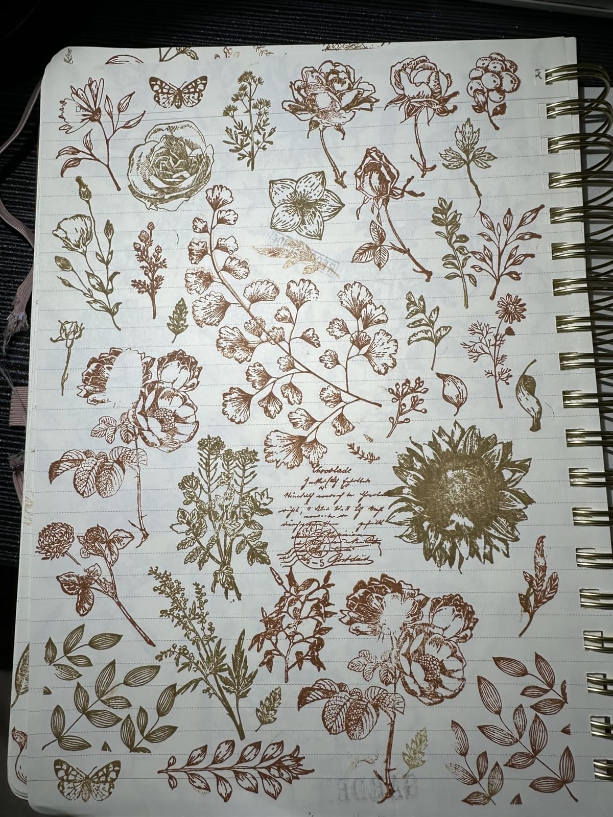 UCEC 8 Sheets Flower Clear Stamps for Card Making Silicone Stamps for DIY customer photo 1