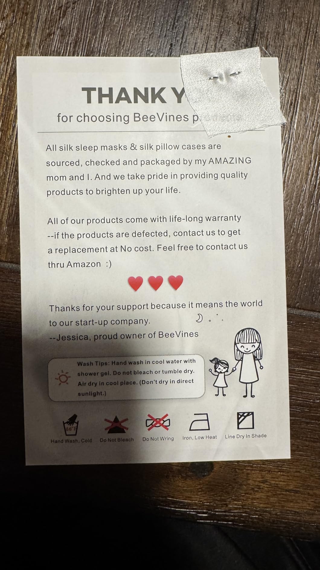 BeeVines 100% Mulberry Silk Sleep Mask, Light Blocking Eye Masks (2 Packs) customer photo 1