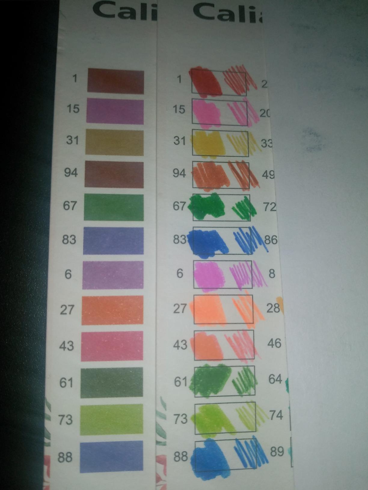 Caliart 34 Double Tip Brush Pens Art Markers for Adult Coloring Books customer photo 1