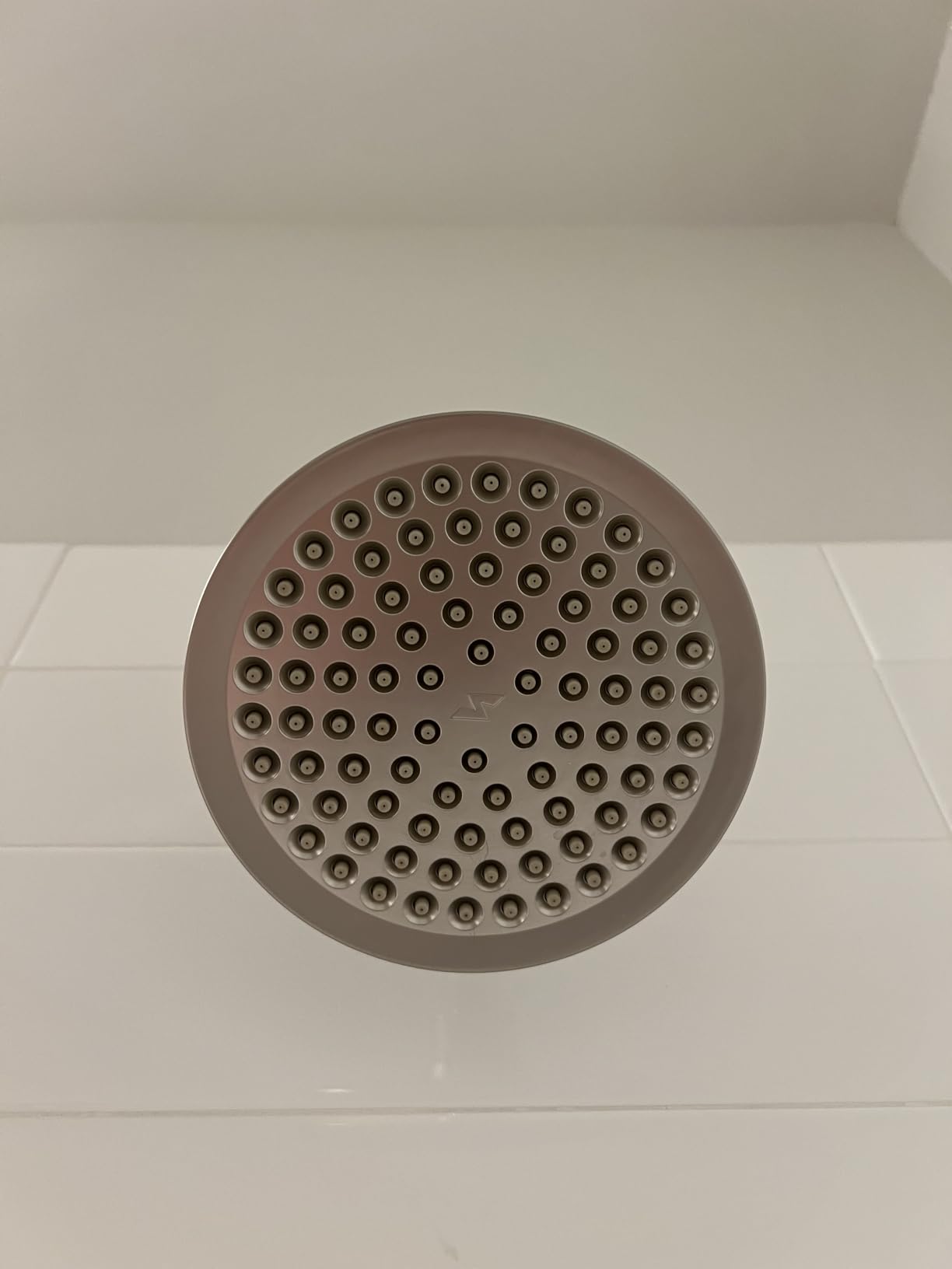 SparkPod Rain Shower Head, 6 Inch Round, Elegant Brushed Nickel Finish customer photo 1