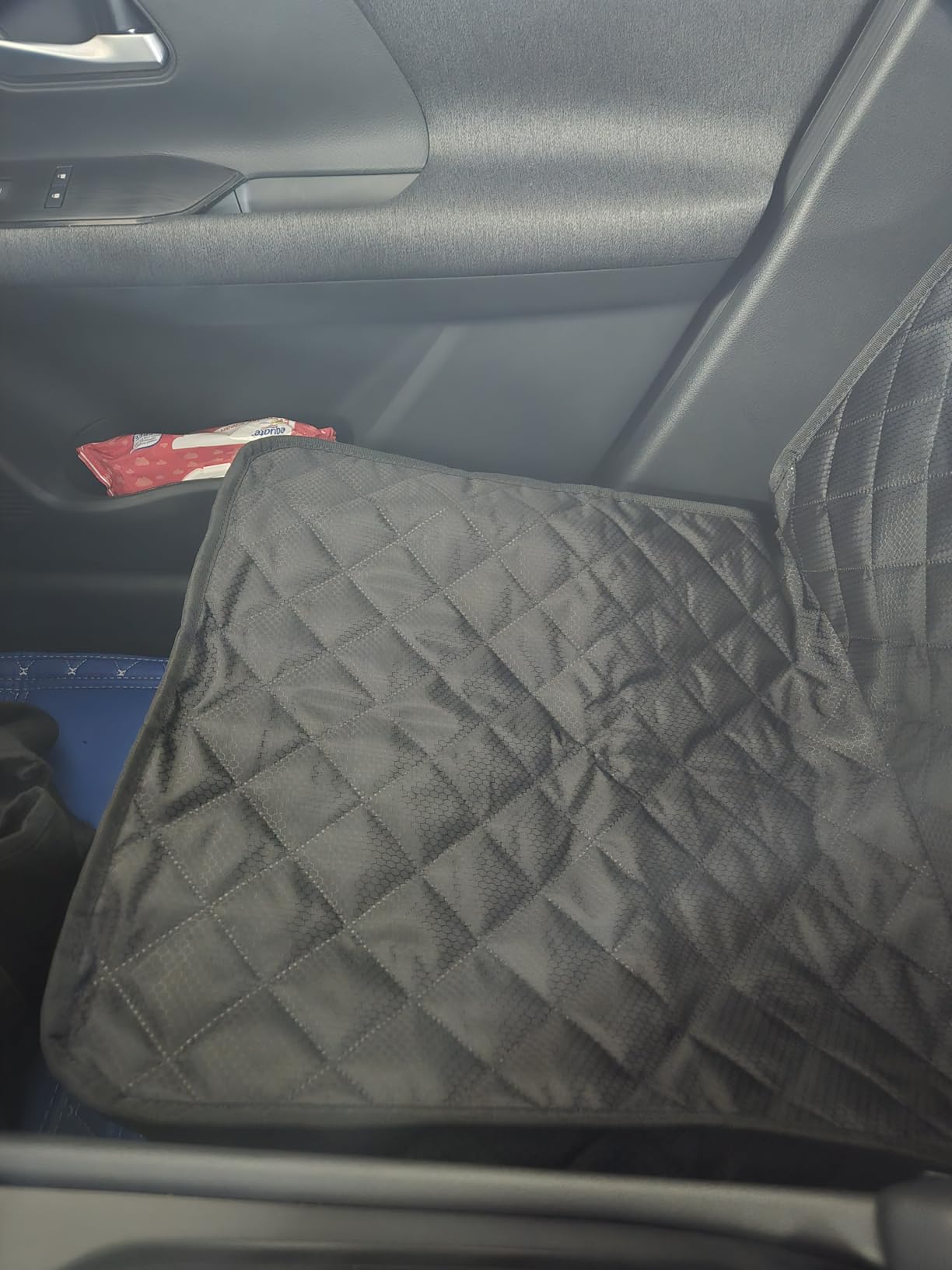 PETICON Waterproof Front Seat Car Cover 2 Pack, Full Protection, Dog Car Seat Cover with Side Flaps, Nonslip Scratchproof Captain Chair Seat Cover Fits for Cars, Trucks, SUVs, Jeep, Black customer photo 1